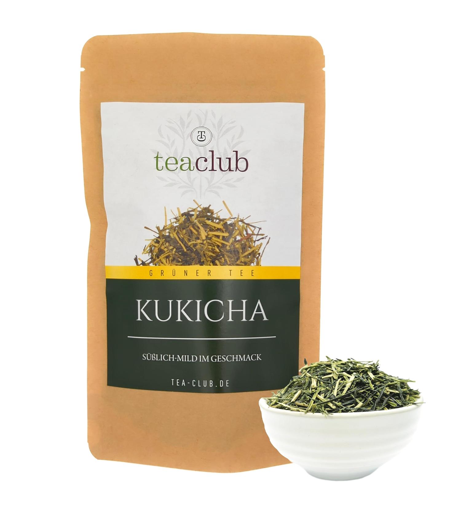 Kukicha Karigane Green Tea 100g - Authentic Japanese Gyokuro Sweet Umami Flavor | TeaClub - Buy Online on SooperMarket.com