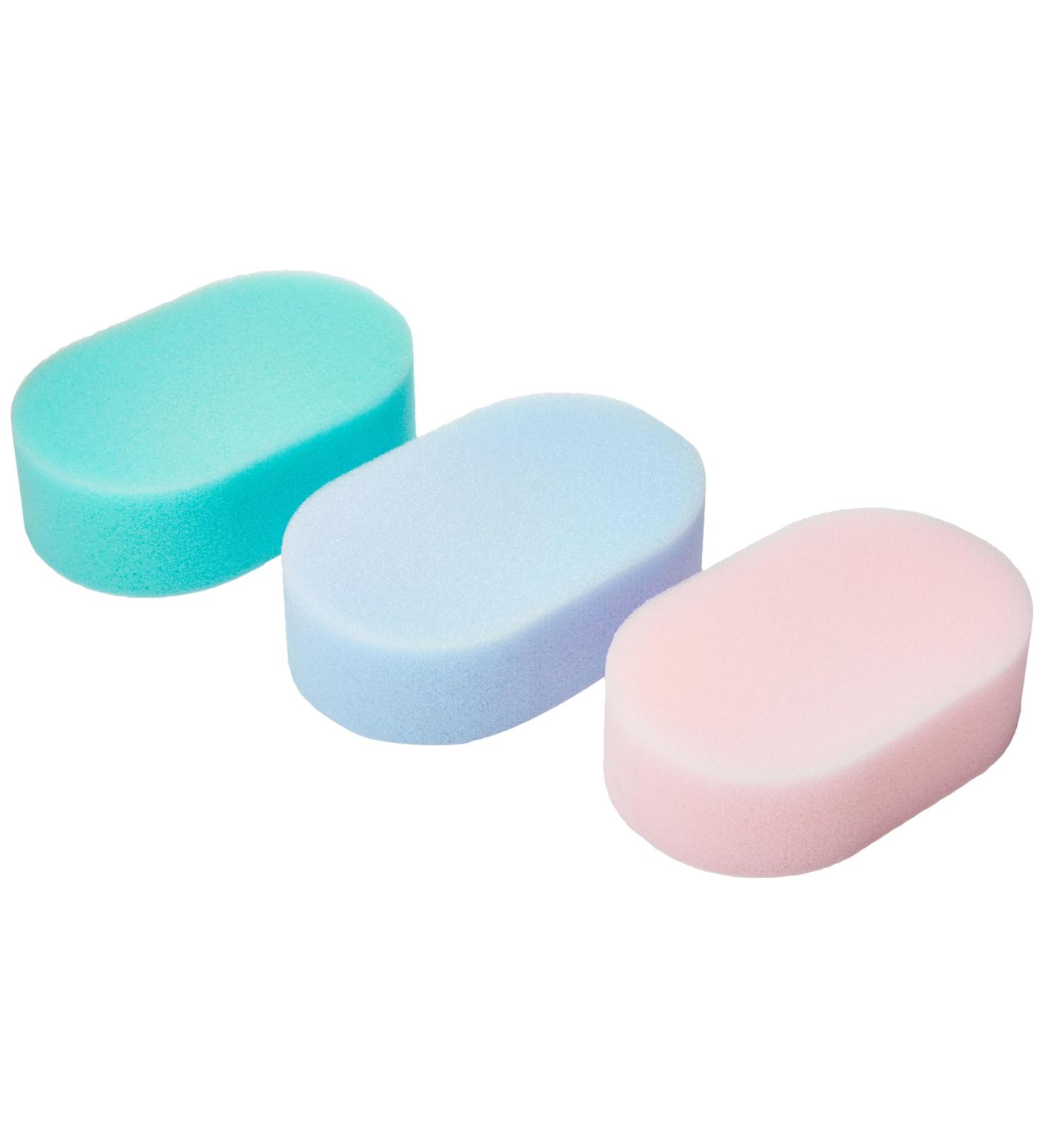 Meridiana Standard Bath Sponge Assorted Color 3 count (Pack of 1) - Buy Online on SooperMarket.com