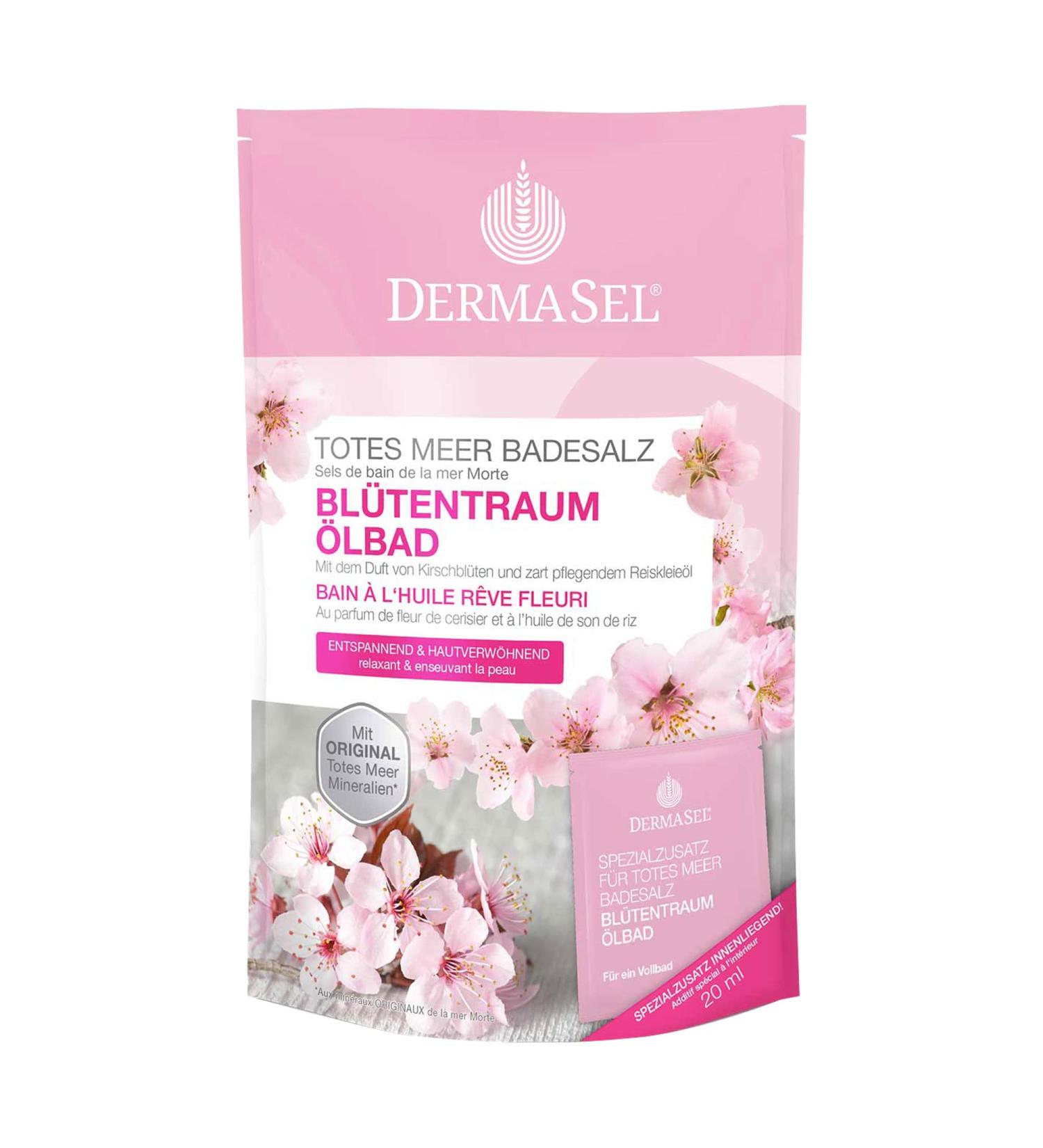 Dermasel dead sea swimming salt flower dream