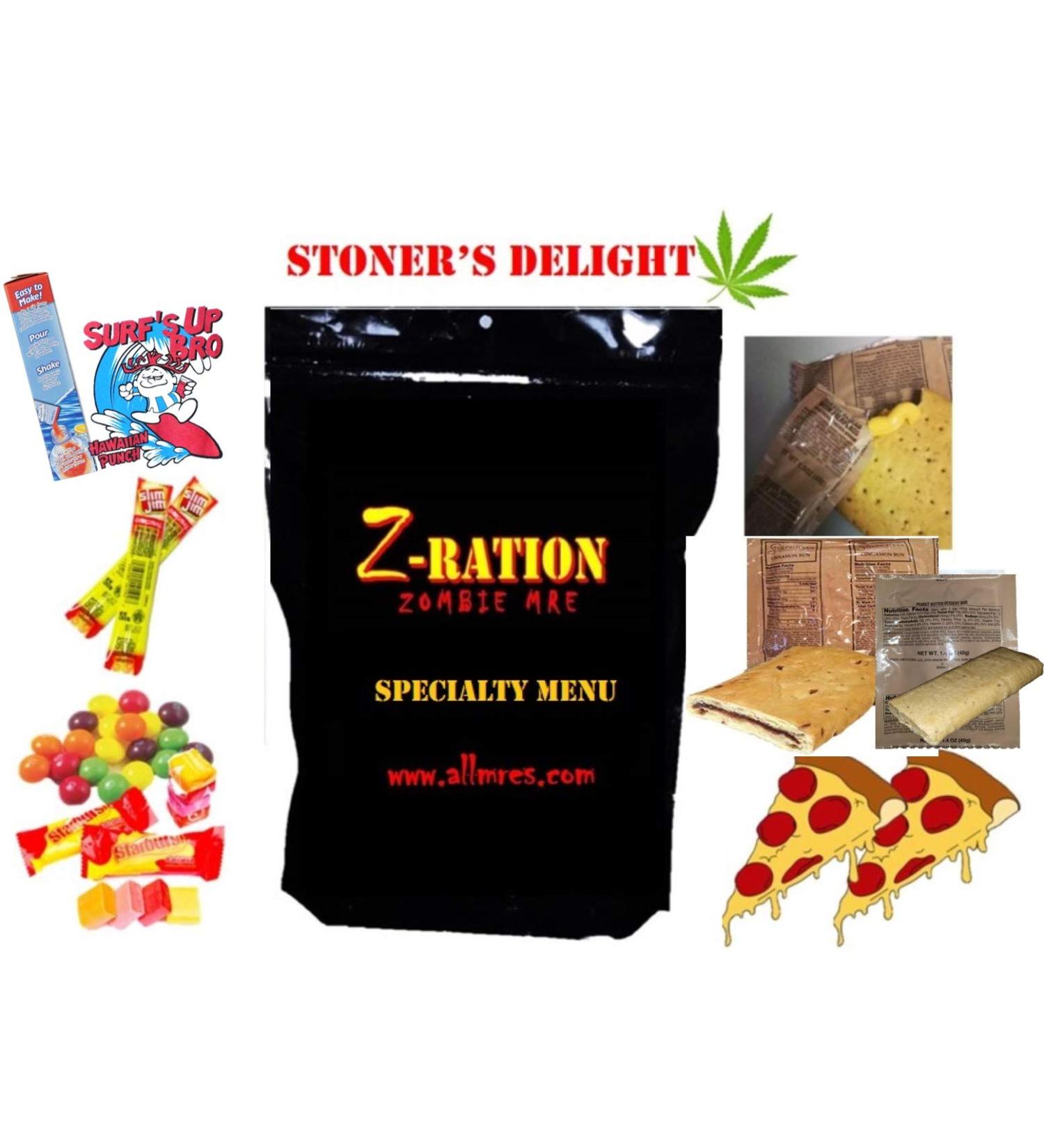 Z-Ration Specialty Menu Components 23-25 - 1st Inspection Date (Stoners Delight) | Zombie MRE - Buy Online on SooperMarket.com