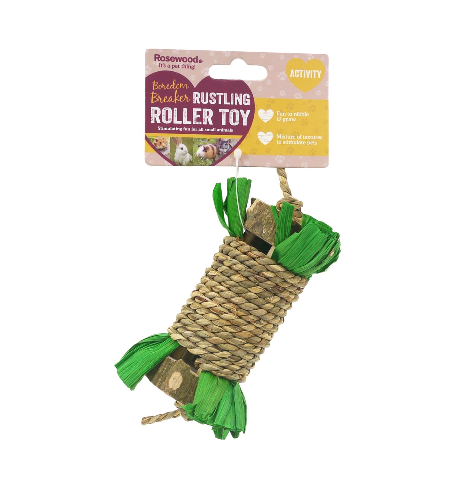 Rosewood Boredom Breaker Rustling Roller Small Animal Toy - Buy Online on SooperMarket.com
