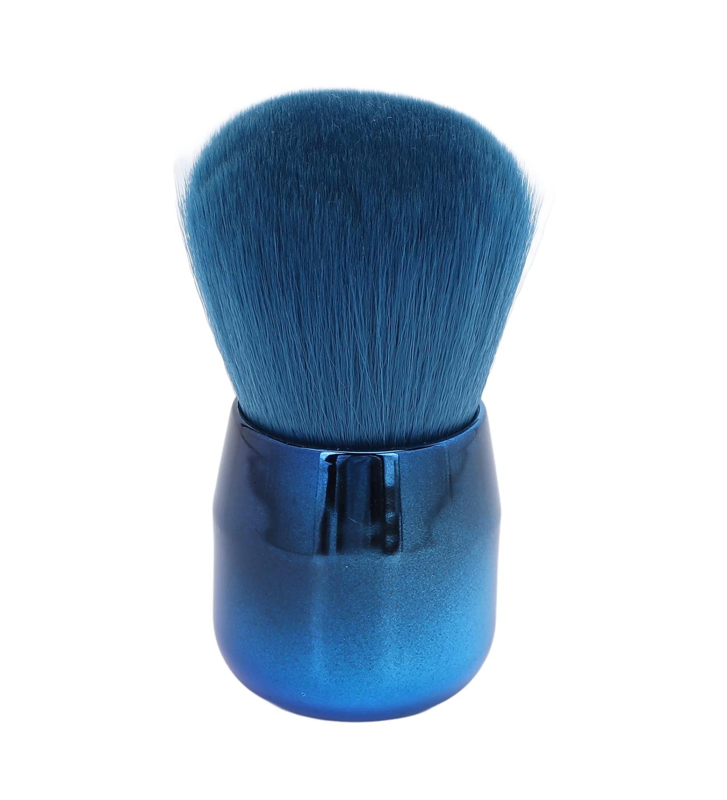 Glomora Blush Brush Soft Fluffy Hair Mushroom Head Make Up Brush for Bronzer Loose Powder Cosmetics Dark Blue - Buy Online on SooperMarket.com