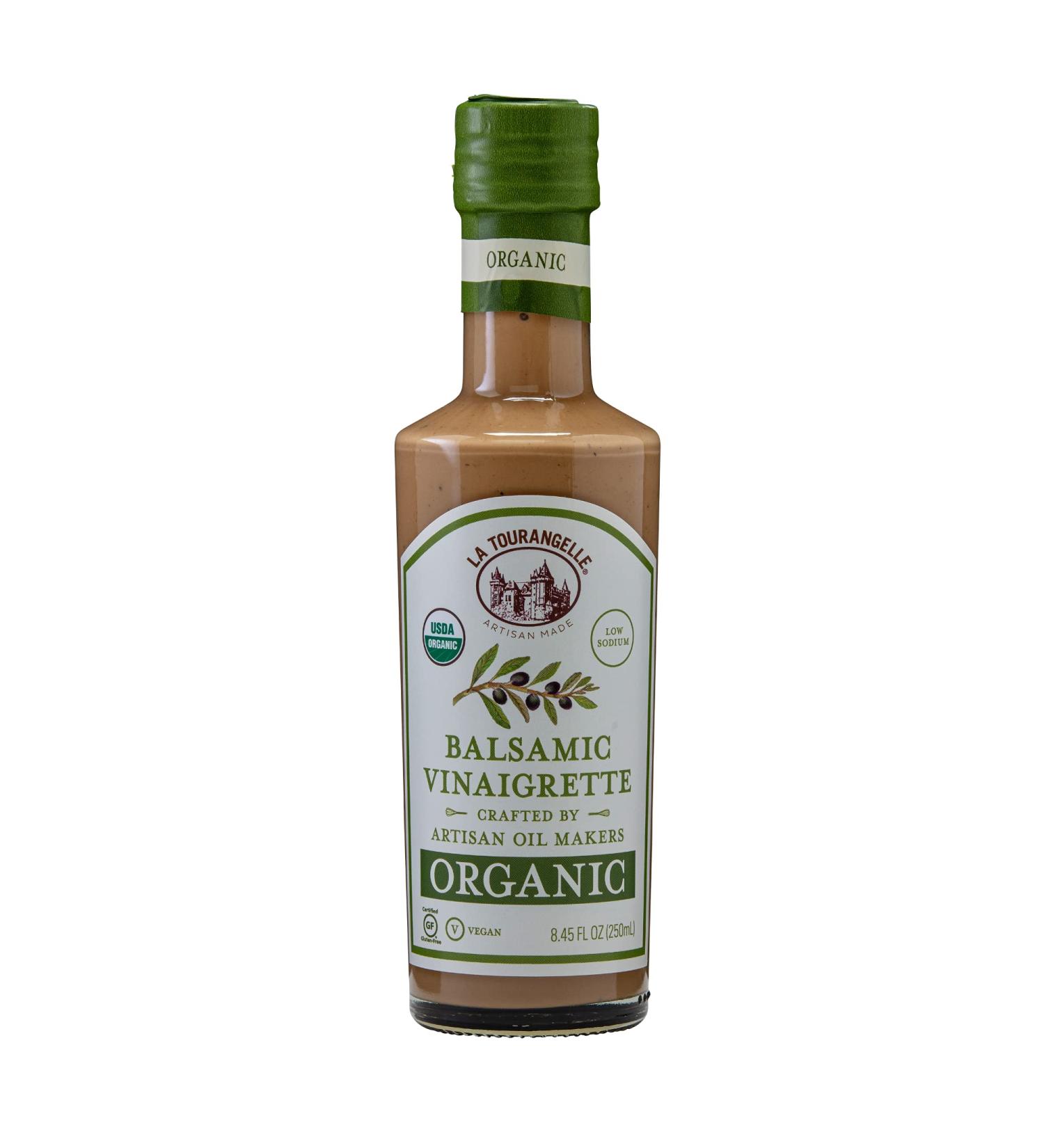 La Tourangelle Organic Balsamic Vinaigrette - 8.45 oz Bottle (Pack of 1) | Classic Flavor - Buy Online on SooperMarket.com