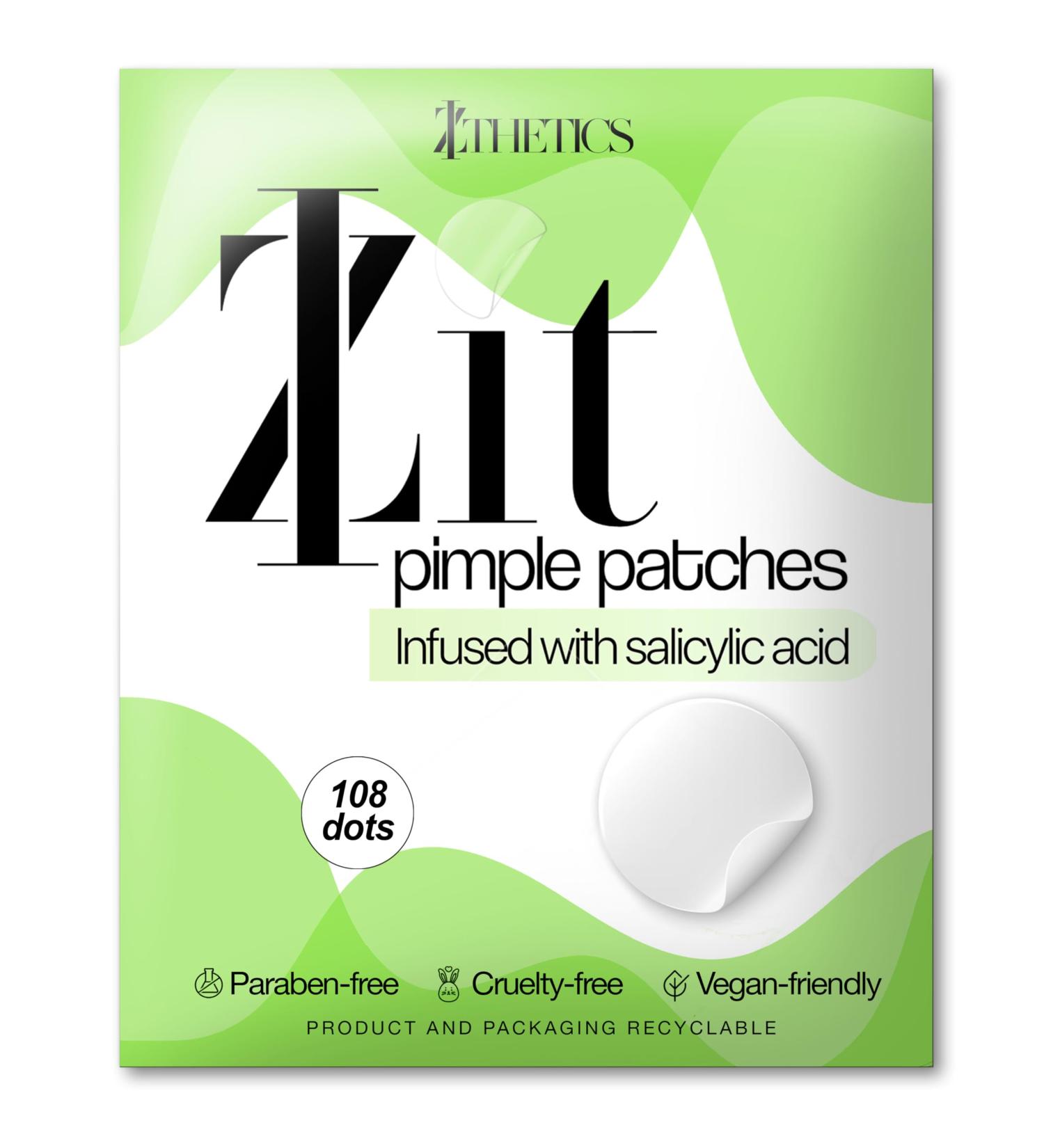 108 IZthetics Spot Patches for Invisible Spot Cleanse | Salicylic Acid infused Pimple Patch with up to 8 Hours Protection | Natural Hydrocolloid Patches for Face | Acne Patches for Women and Men 108 Piece Assortment - Buy Online on SooperMarket.com