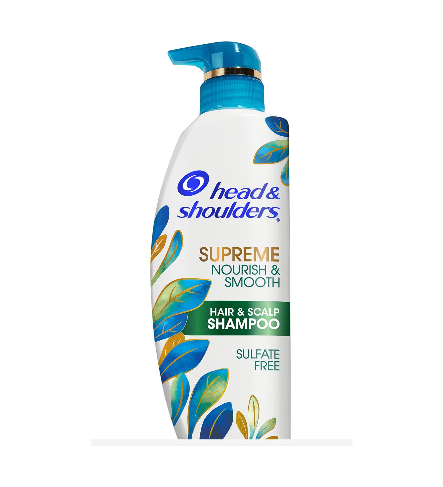 Shop Head & Shoulders Supreme Sulfate Free Nourish & Smooth Shampoo 11.8oz - International Shipping Available - Buy Online on SooperMarket.com