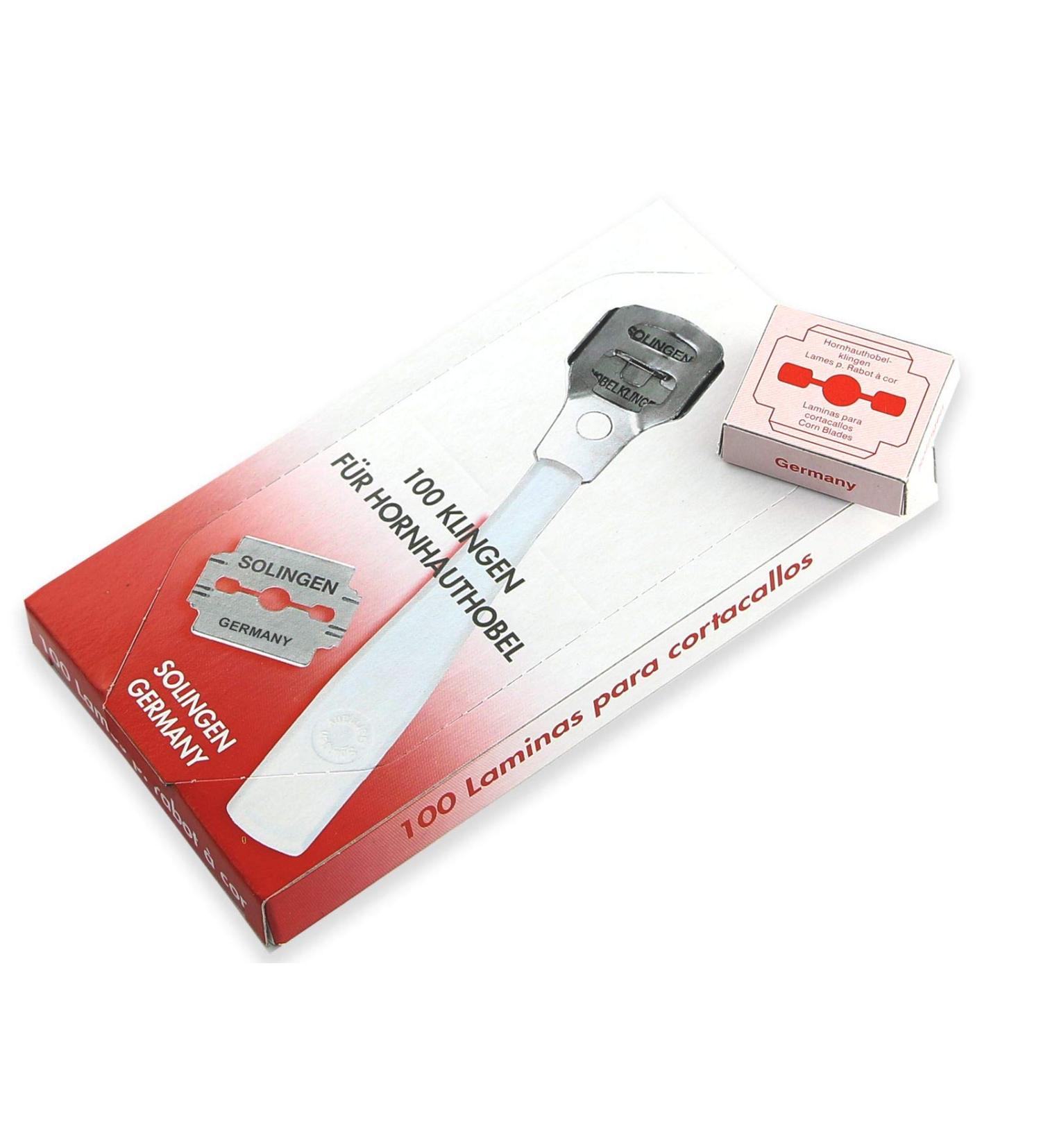 Callus Planer Blades - 50 Solingen Replacement Blades for Effective Callus Removal | Buy Online Internationally - Buy Online on SooperMarket.com