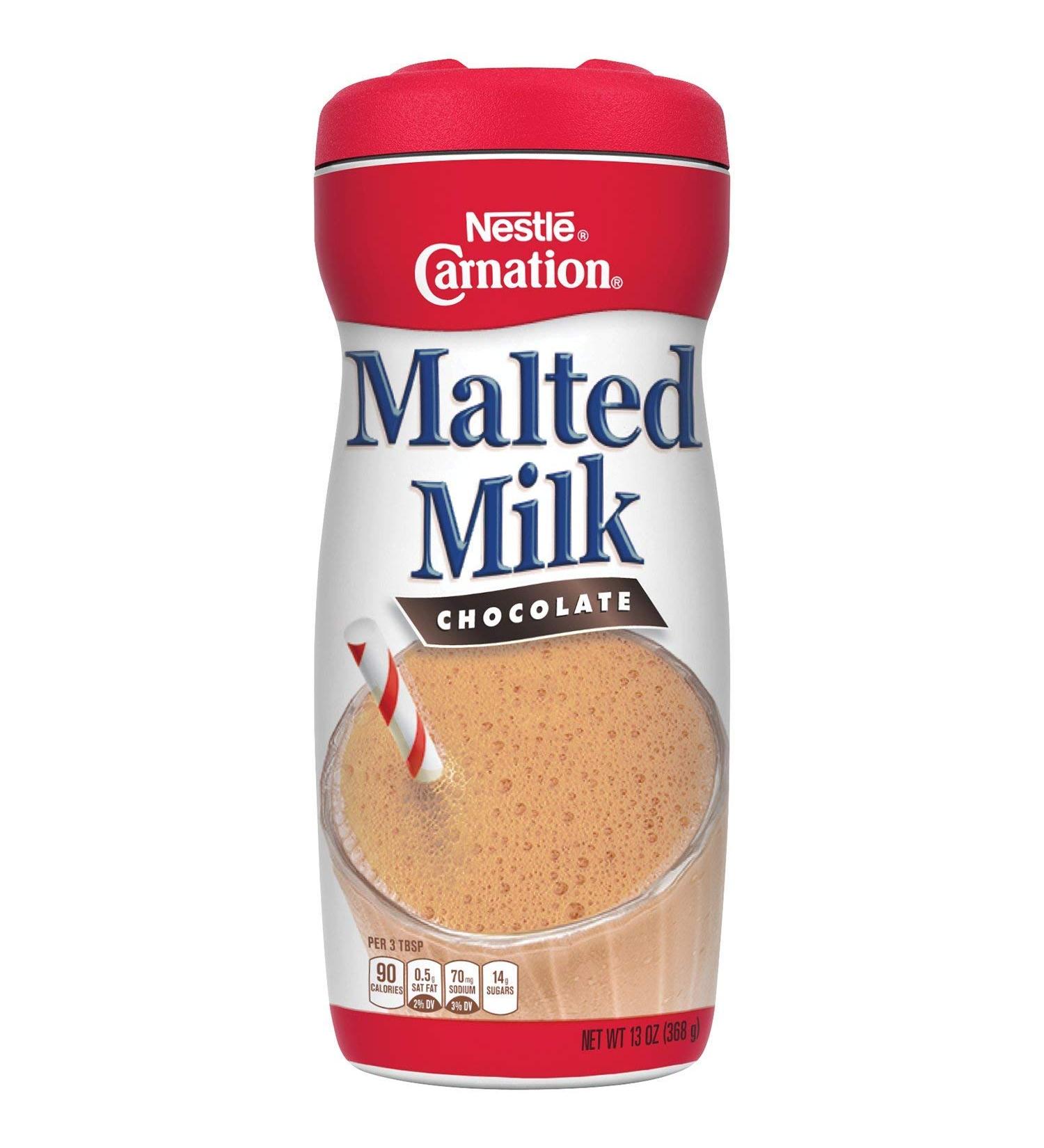 Carnation Chocolate Malted Milk Mix - 4 Packs, 13 Ounce Each - Buy Online on SooperMarket.com