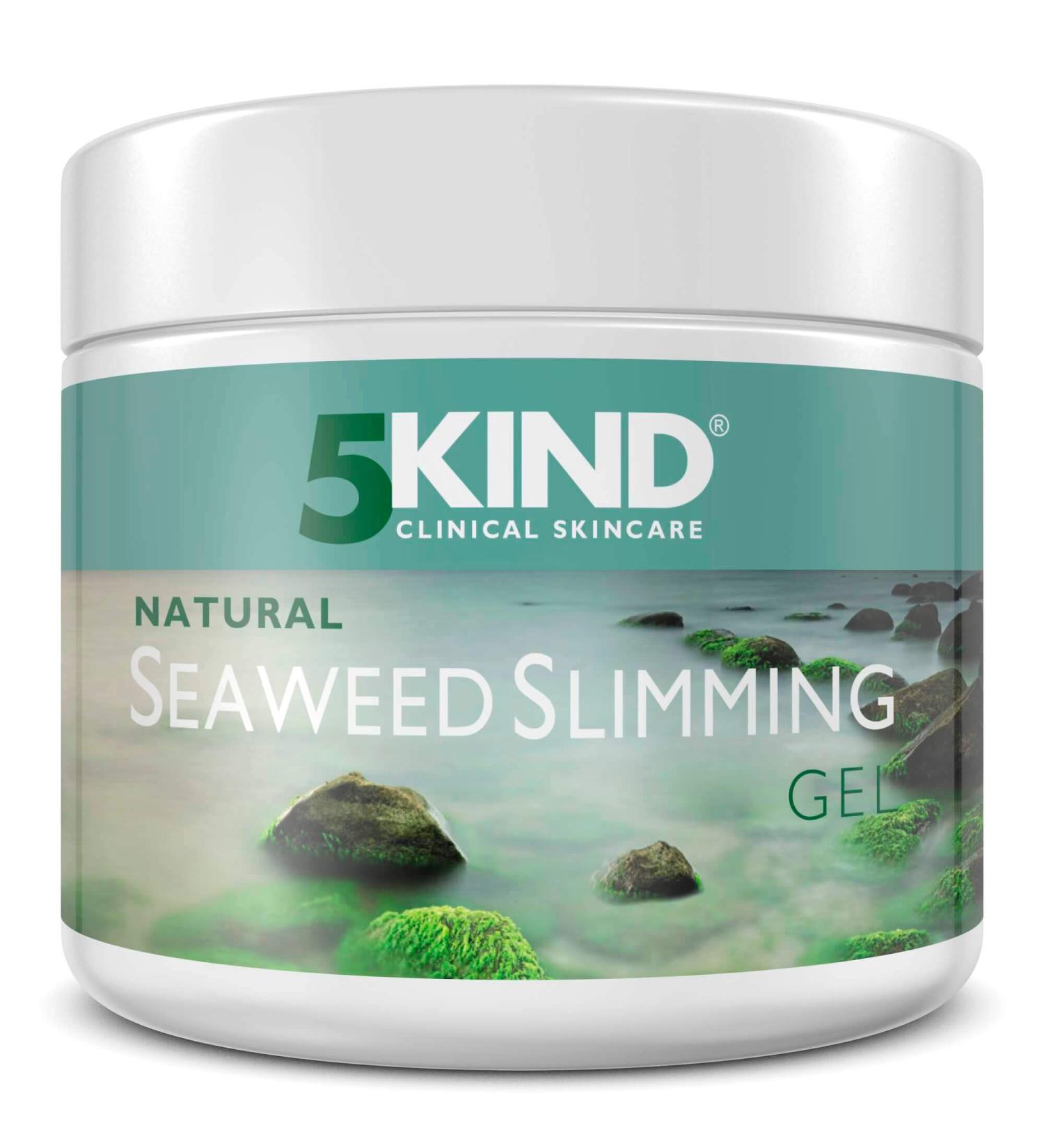 5kind Natural Seaweed Slimming Gel & Anti-Cellulite Cream with Coffee Algae & Peppermint Oil - 300ml - Buy Online on SooperMarket.com