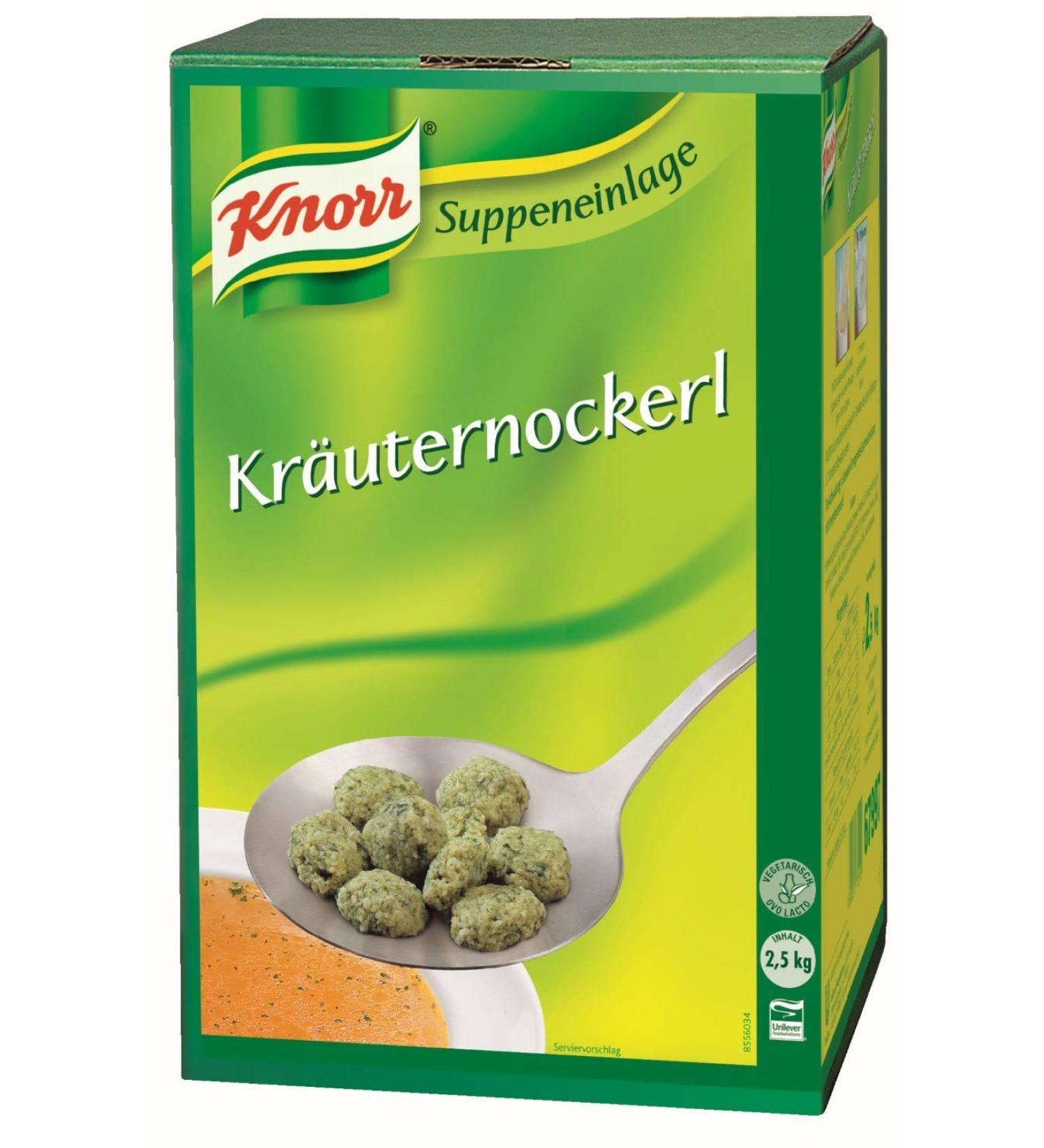 Buy Knorr Herbal Dumplings Pre-formed Dumplings with Garden Herbs | 1 Pack (2.5 kg) | International Shipping Available - Buy Online on SooperMarket.com