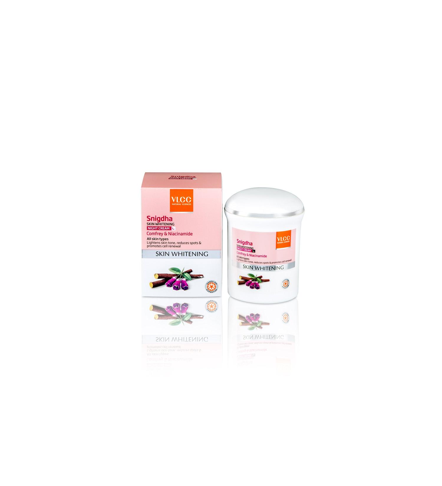 VLCC Snigdha Skin Whitening Night Cream 50g