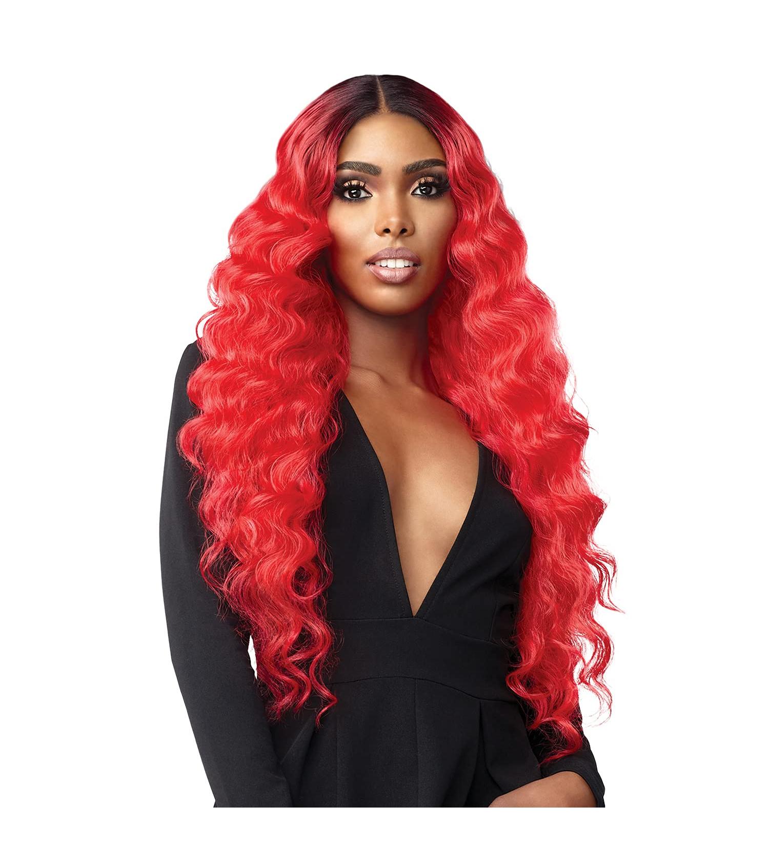 Sensationnel Vice Lace Front Wig - HD Transparent Lace, Pre-plucked Hairline, Babyhair, 5 Inch Deep Part - Vice Unit 05 (1B) - Buy Online on SooperMarket.com