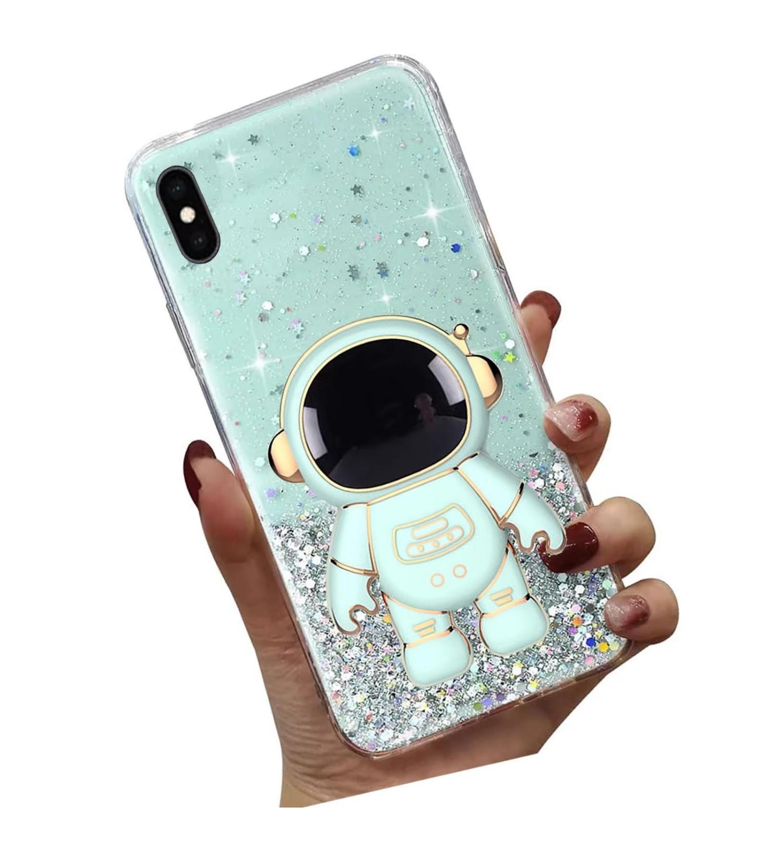 Buy Tivenfezk Nadoli for iPhone XR - Astronaut Hidden Standing Case | International Shipping Available - Buy Online on SooperMarket.com