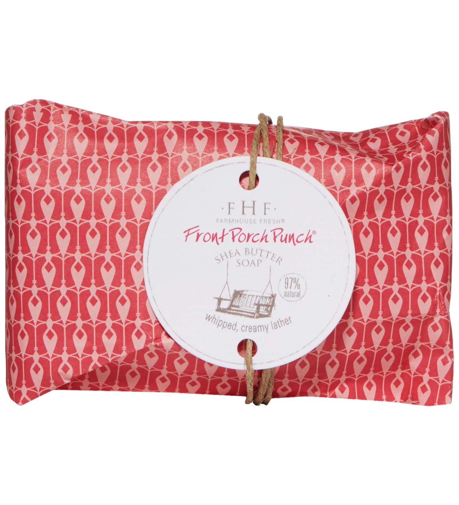 FarmHouse Fresh Front Porch Punch Shea Butter Soap 5.25 oz - Fruits - Buy Online on SooperMarket.com