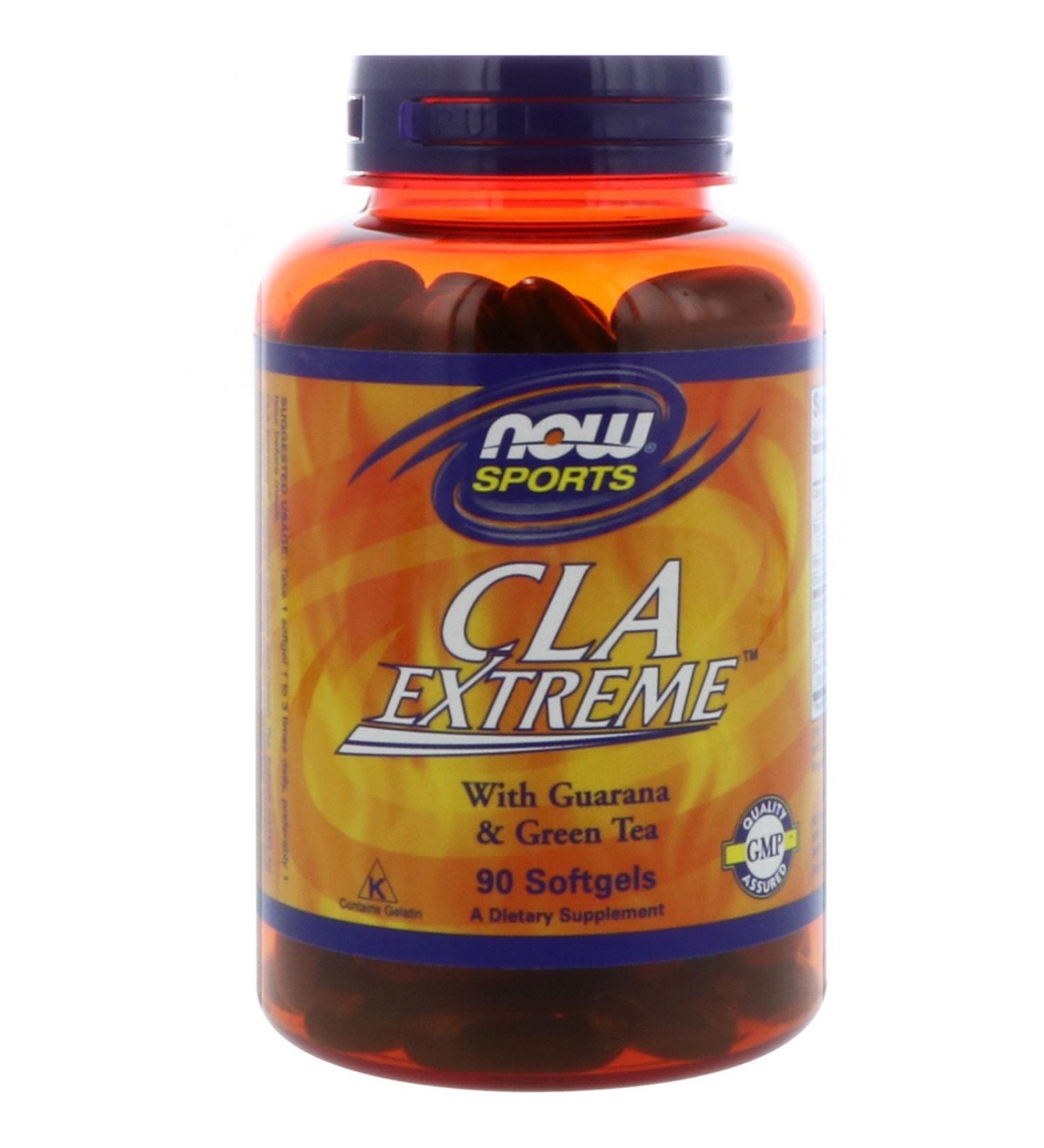Now Foods Sports CLA Extreme 90 Softgels | Weight Management & Enhanced Performance - Buy Online on SooperMarket.com