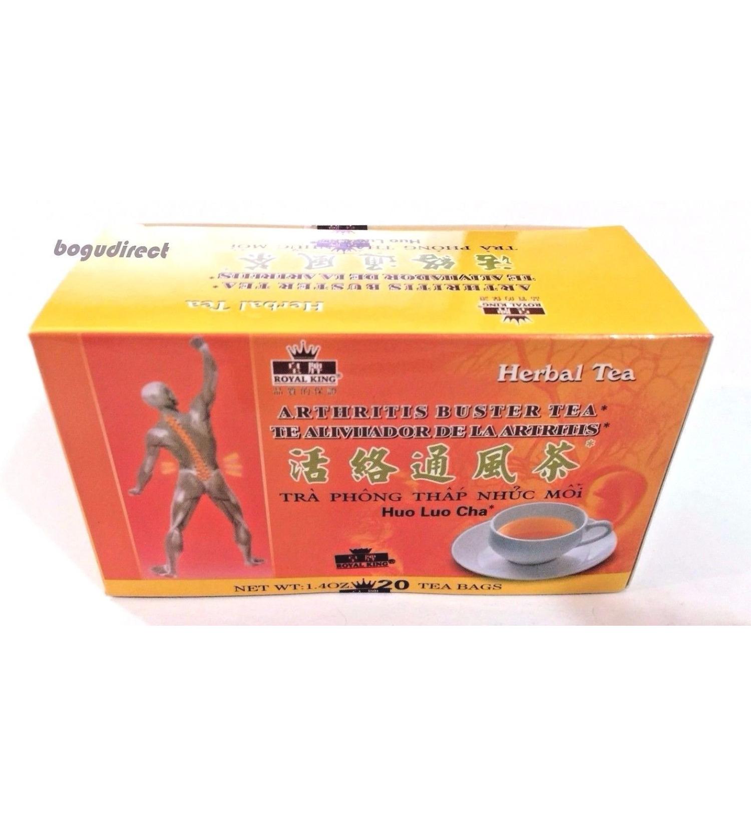 2 Boxes x 20 Bags Royal King Arthritis Buster Tea (Total 40 Tea Bags)