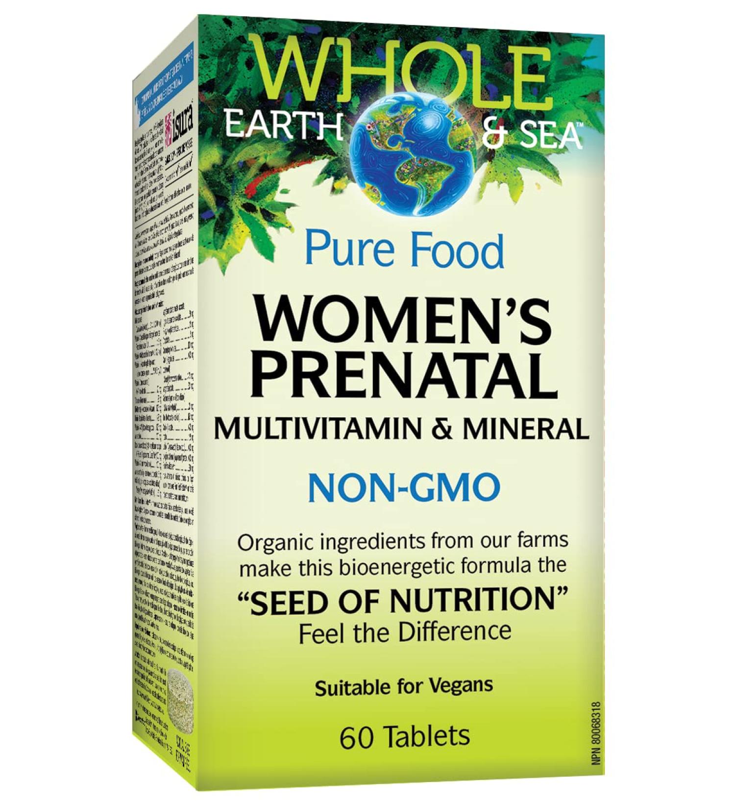 Whole Earth & Sea Women's Prenatal Multivitamin & Mineral 60 - Buy Online on SooperMarket.com