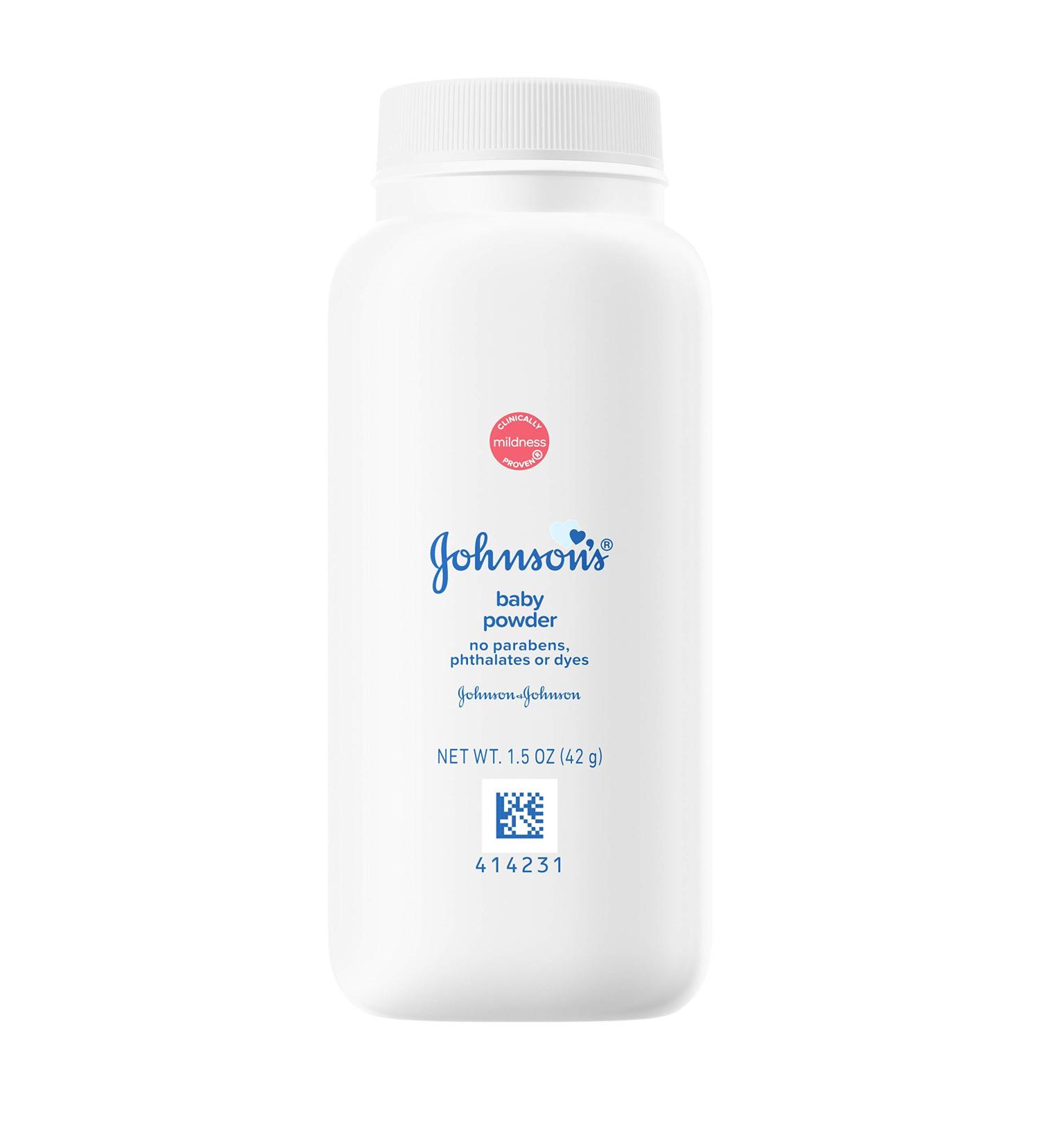 Johnson's Baby Powder for Delicate Skin - Hypoallergenic, Paraben-Free, Phthalate-Free, Dye-Free - 1.5 oz - Buy Online on SooperMarket.com