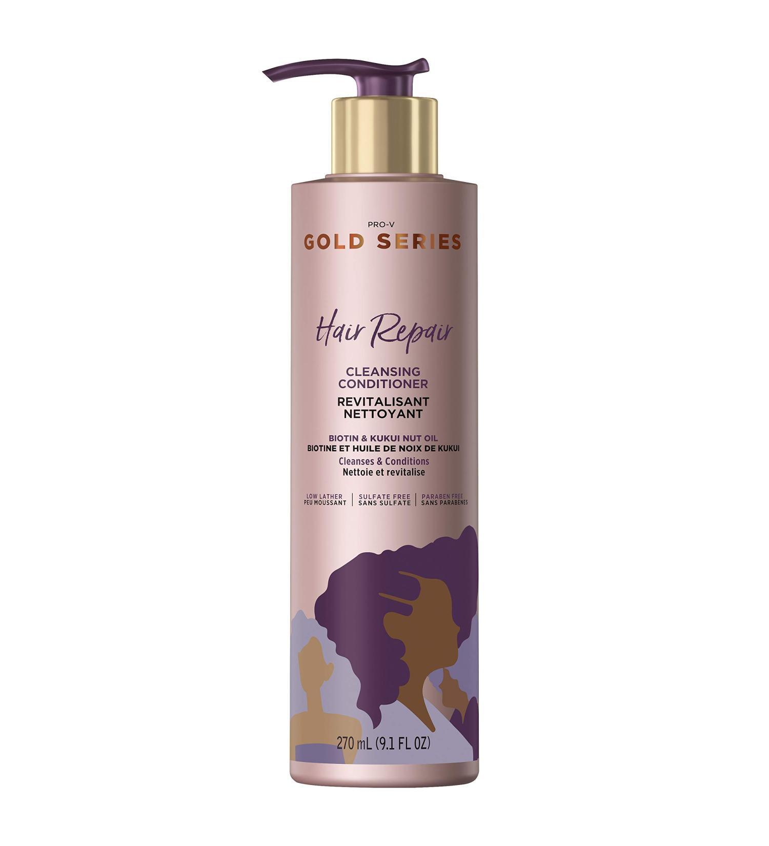 Pantene Gold Series From Cleansing Conditioner with biotin and Kukui Nut Oil 270 Milliliters