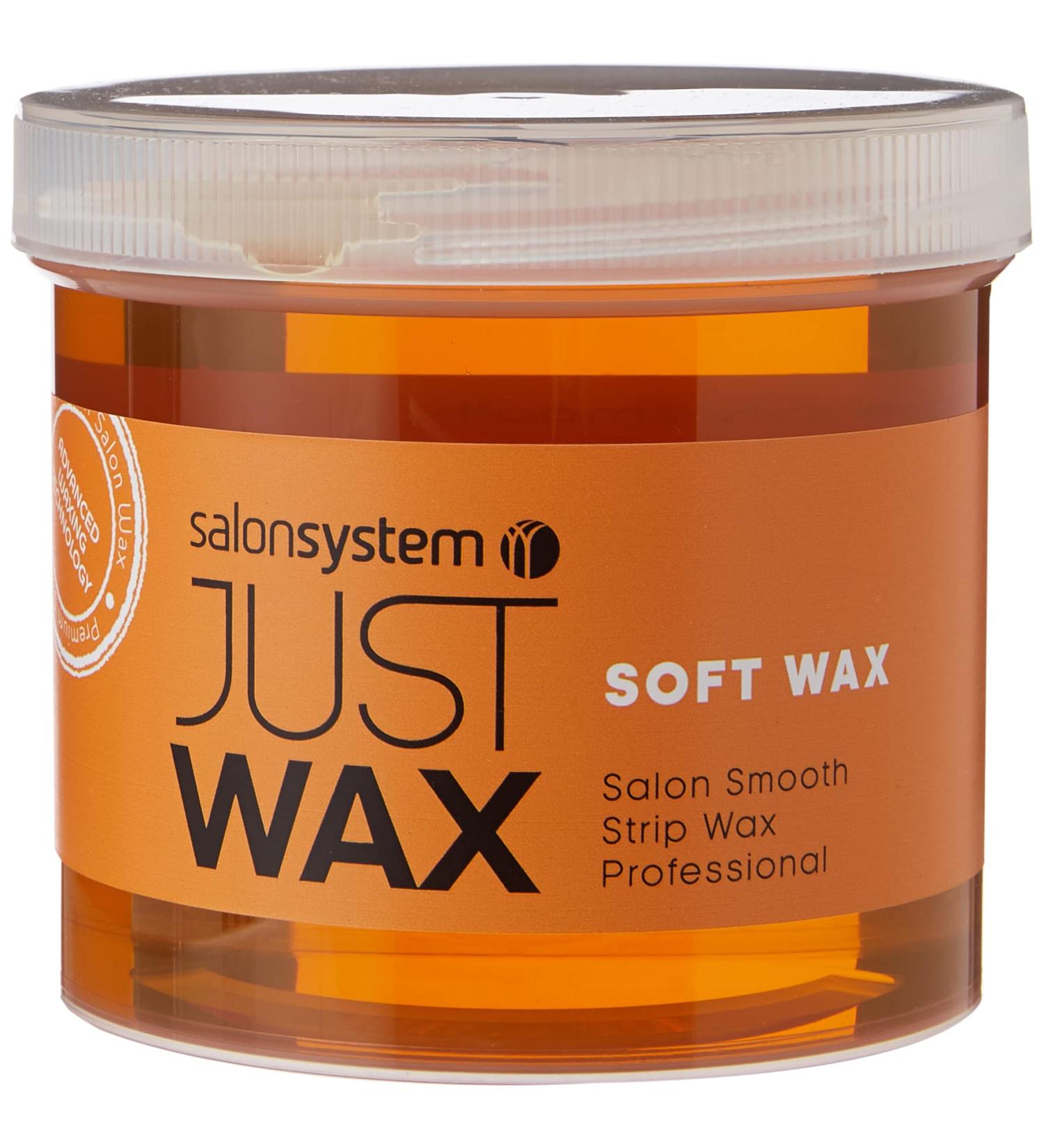 Salon System Just Wax Traditional Soft Wax for Sensitive Skin 450g - Pack of 1 - Buy Online on SooperMarket.com