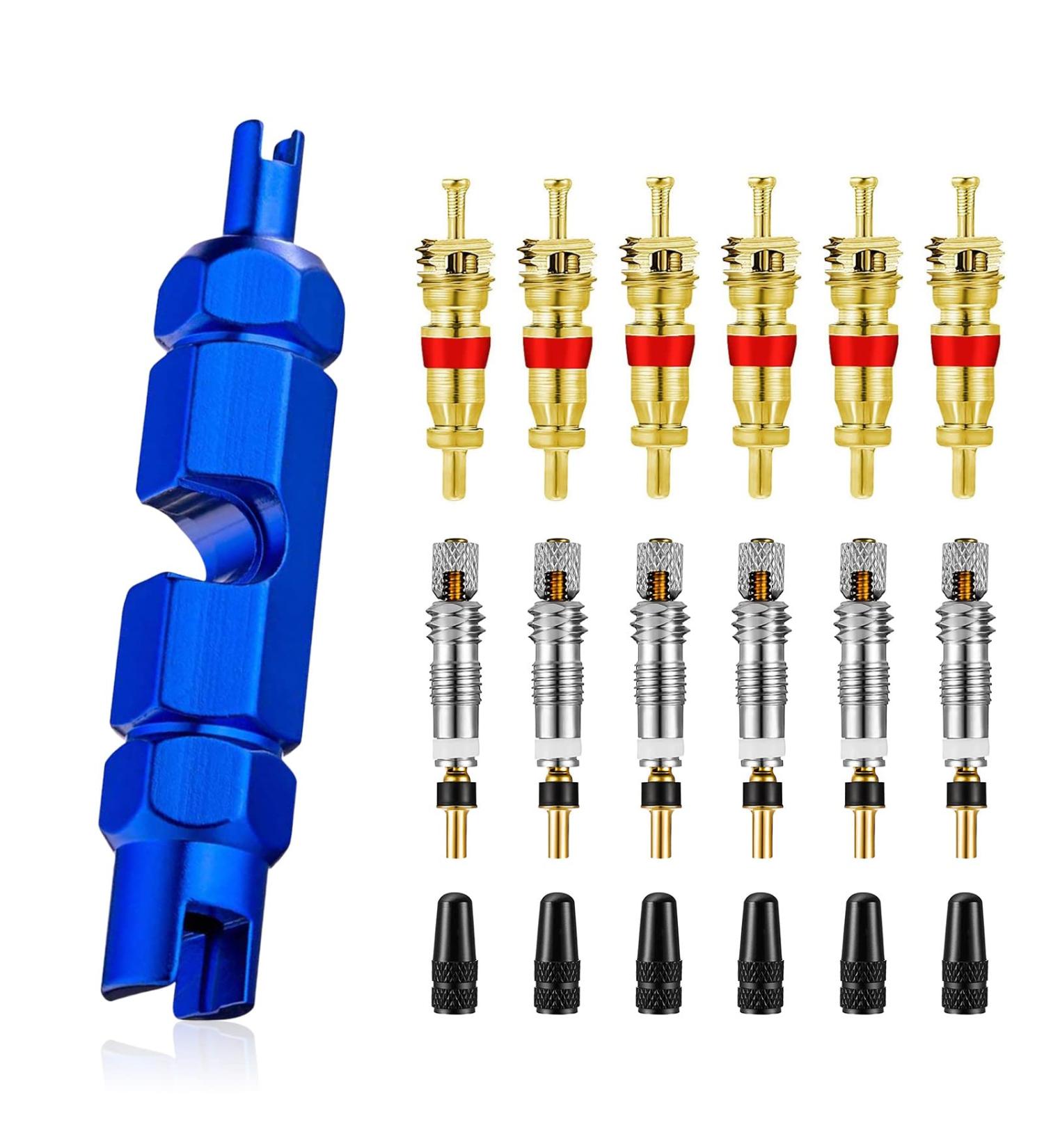 Optimized Valve Key for Bicycles | Presta & Schrader Valve Inserts Caps & Tools - International Shipping - Buy Online on SooperMarket.com