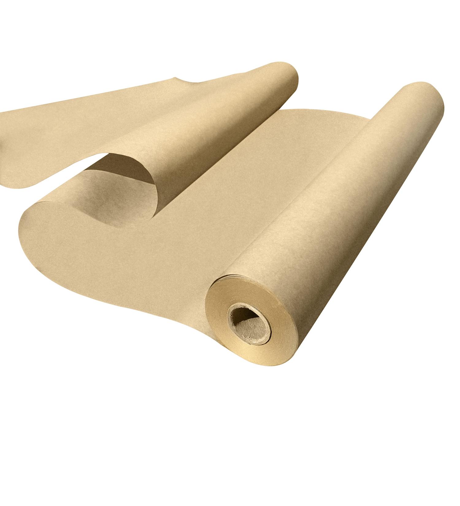 Brown Kraft Paper Jumbo Roll 30x2400 - Made in USA, 100% Recycled - Ideal for Gift Wrapping, Art, Craft, Shipping & More - Buy Online on SooperMarket.com