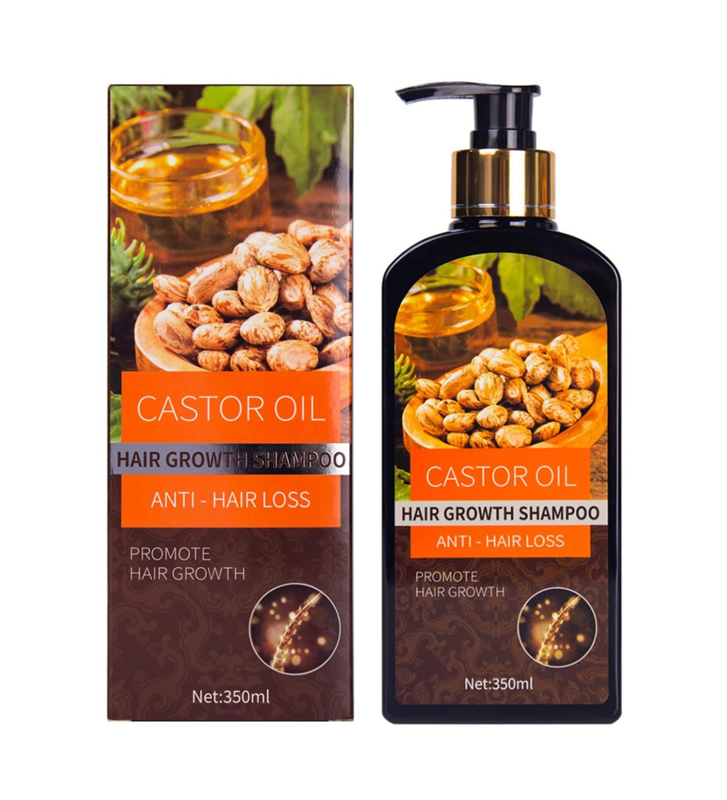 Hair Growth Shampoo with Biotin & Castor Oil | Anti Hair Loss & Hair Thickening | Strengthen & Restore Damaged Hair - 11.8 oz - Buy Online on SooperMarket.com