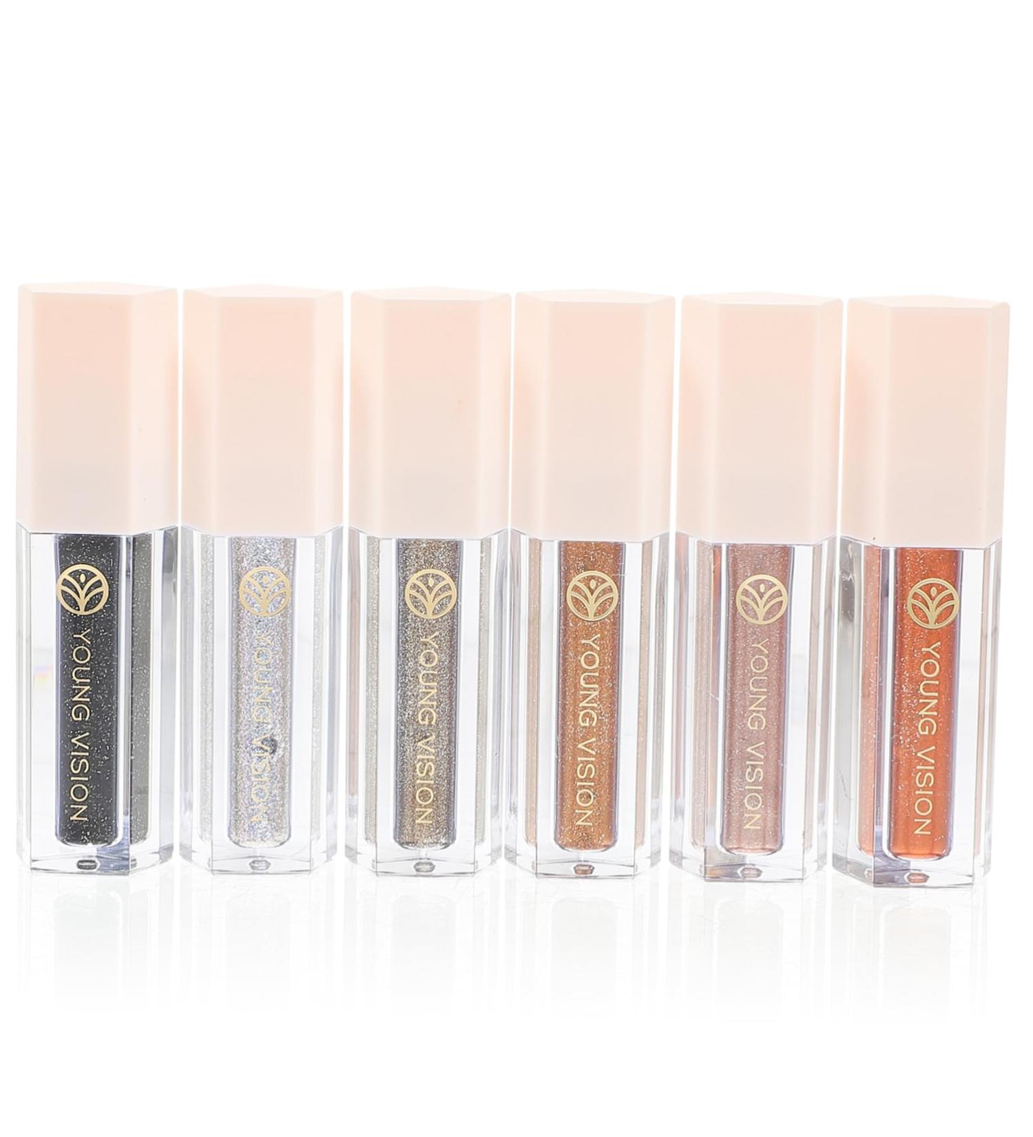 PLAFOPE Make Up Accessories 6pcs Eye Shadow Set Eyeshadow High Pigmented Eye Shadow Makeup Supplies Cosmetics Shine Miss 1 count (Pack of 1) As Shown - Buy Online on SooperMarket.com