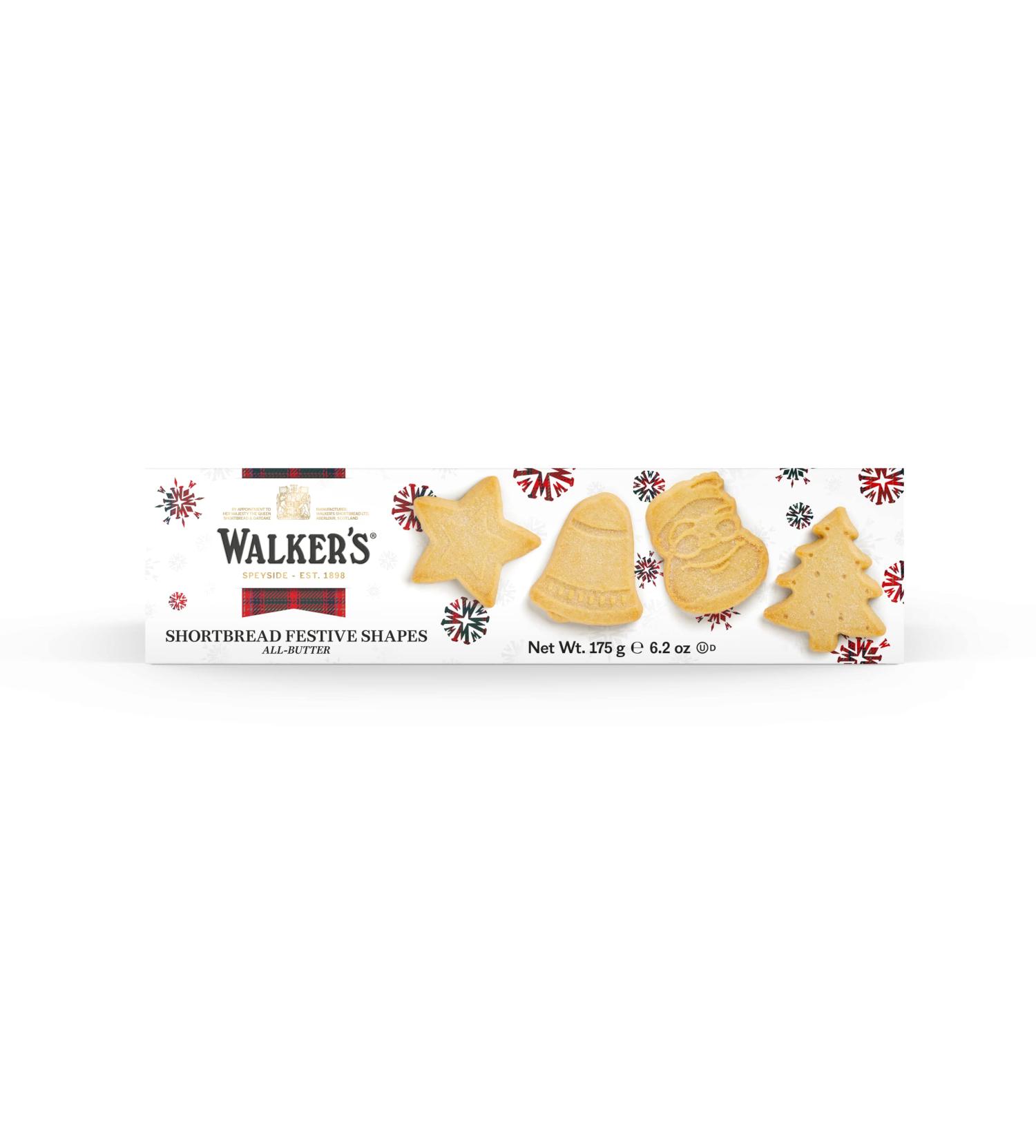 Walkers Shortbread Festive Shapes Carton - Buy Online on SooperMarket.com