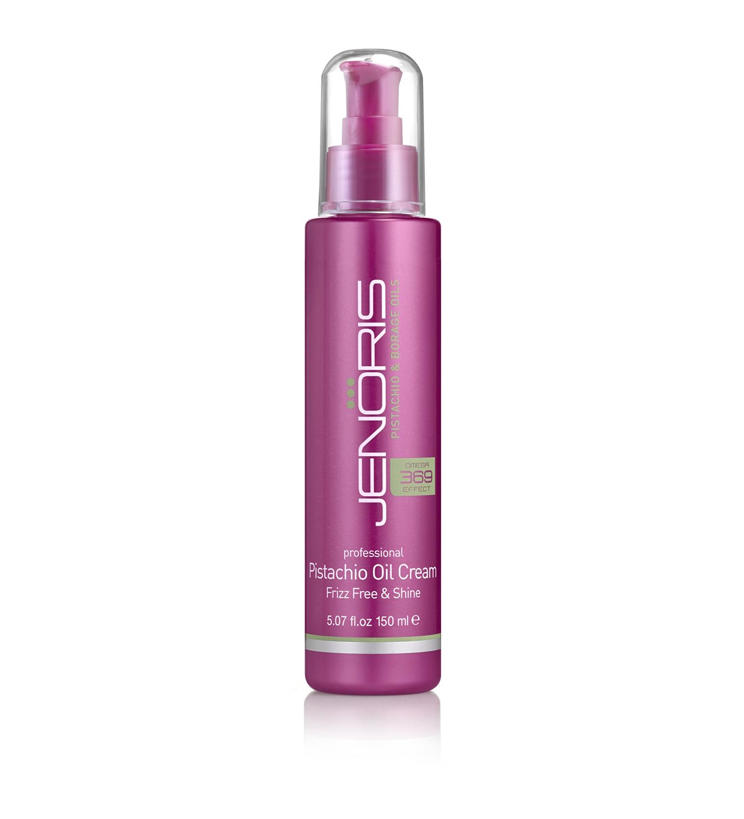 Jenoris Styling Hair Cream with Pistachio Oil - Frizz Free & Shine 5.07 fl.oz - Buy Online on SooperMarket.com