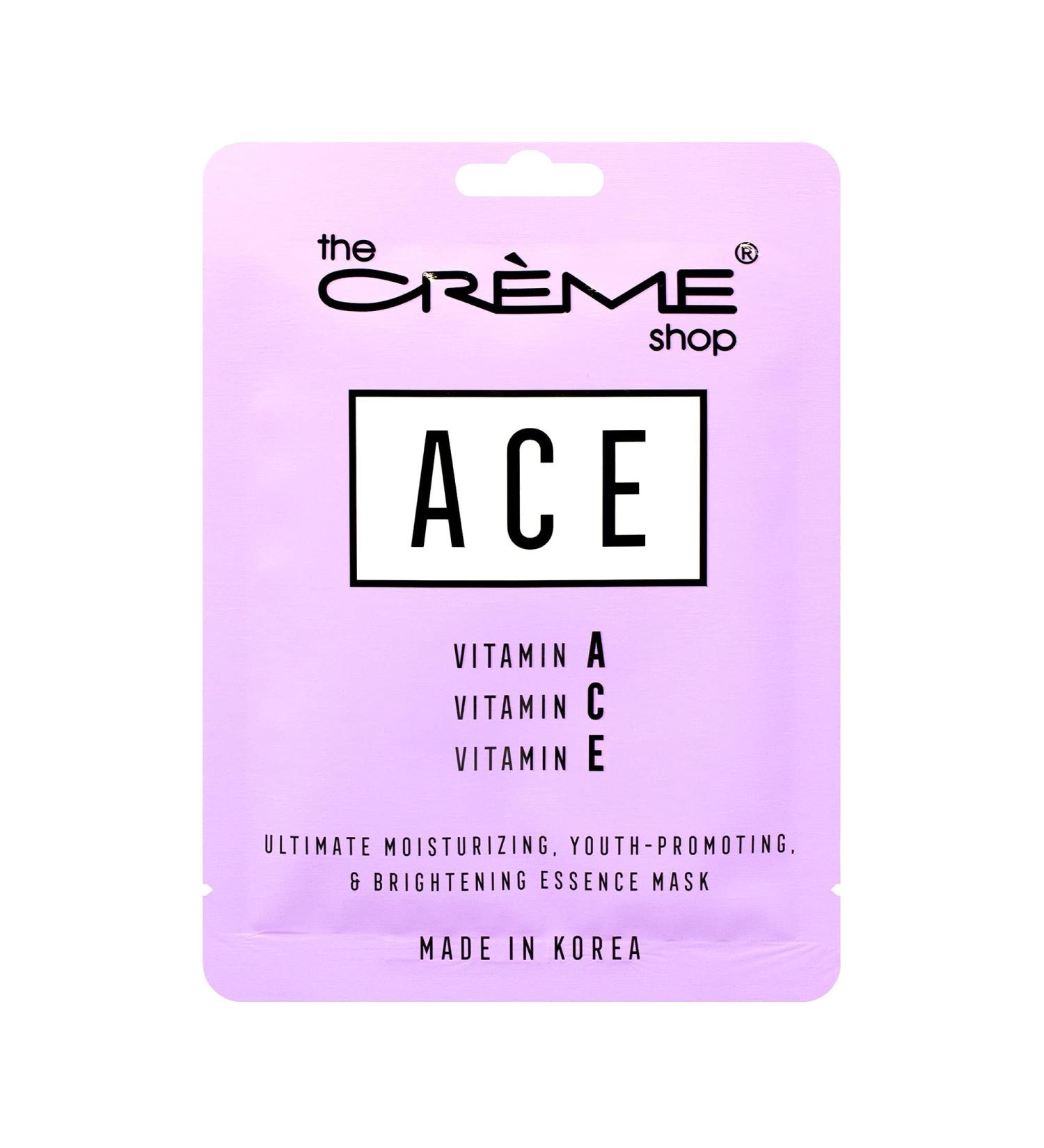 Buy The Cr me Shop Vitamin A C E Essence Mask - Ultimate Moisturizing & Brightening (5 Pack) - Boost Skin's Immune System & Restore Damaged Cells - International Shipping Available - Buy Online on SooperMarket.com