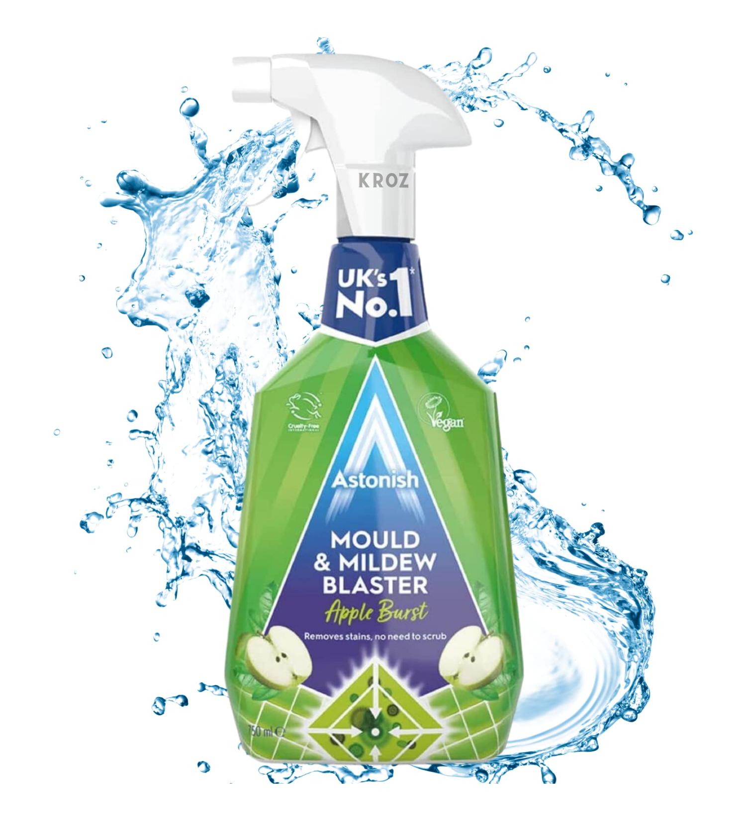 Astonish Mould Remover Spray - Fast-Acting Formula for Mold and Mildew - 750ml - Buy Online on SooperMarket.com
