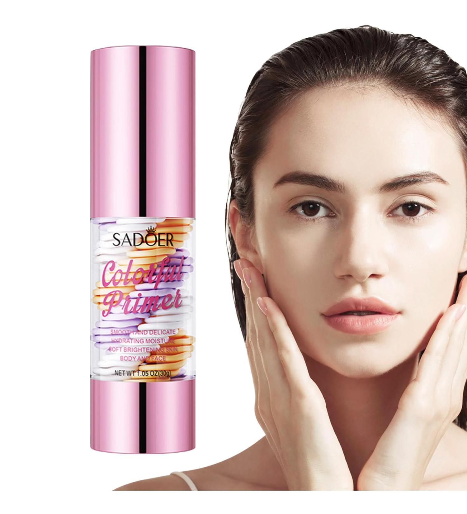 Makeup Base Primer Dust-Proof and Anti-UV Primer for Hydrating Face Skin - Facial Skin Care Products for Traveling Business Trips Home Working Gathering Dating Hondony - Buy Online on SooperMarket.com