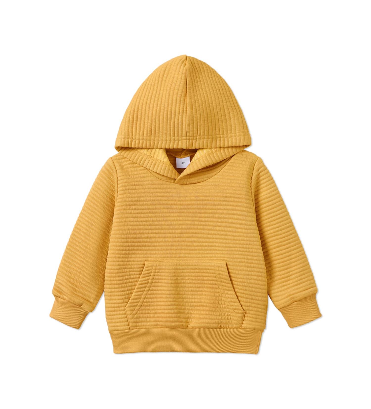 PatPat Toddler Hoodie - Solid Ginger, 5-6 Years - Buy Online on SooperMarket.com