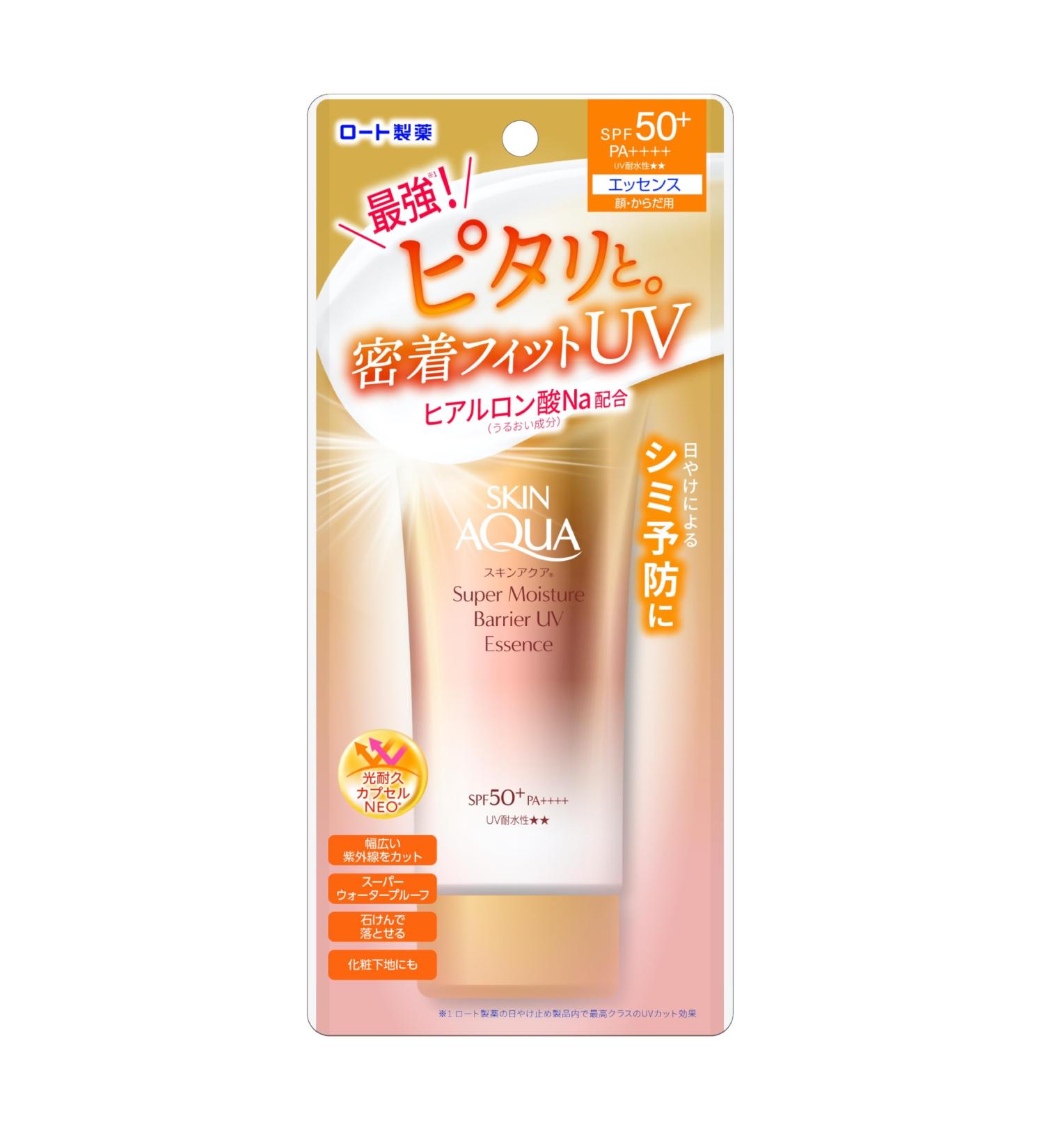Skin Aqua Super Moisture Barrier UV Essence 70g - SPF50+/PA++++ - Buy Online on SooperMarket.com