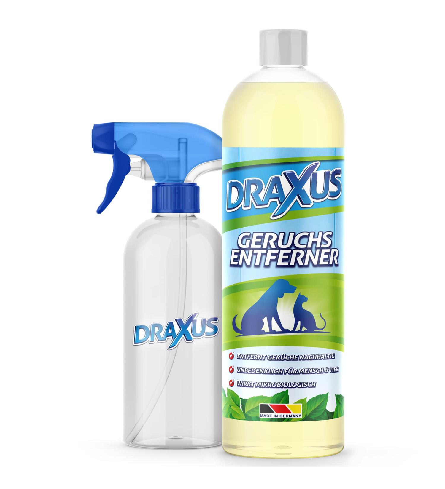 Draxus Odor Remover for Cat & Dog Urine | Microbiological Enzyme Cleaner | 10L Mixed Bottle | Effective Odor Neutralizer - Buy Online on SooperMarket.com