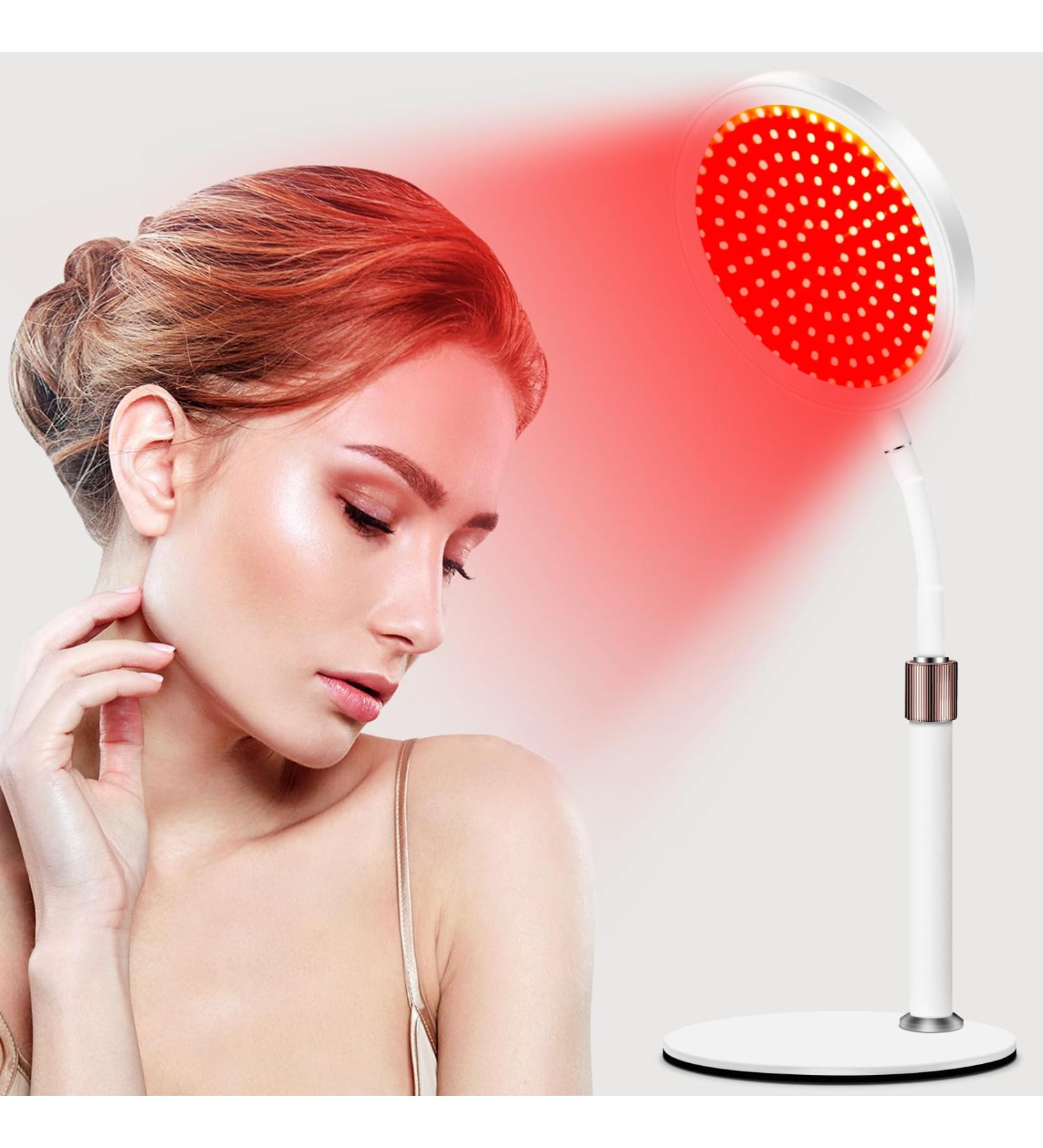 Shyineyou Red Light Lamp 660 & 850 & 940 Infrared Light Lamp Upgraded 100LEDs 3-in-1 Chips Red Light Lamp for Home/Office Use Large - Buy Online on SooperMarket.com