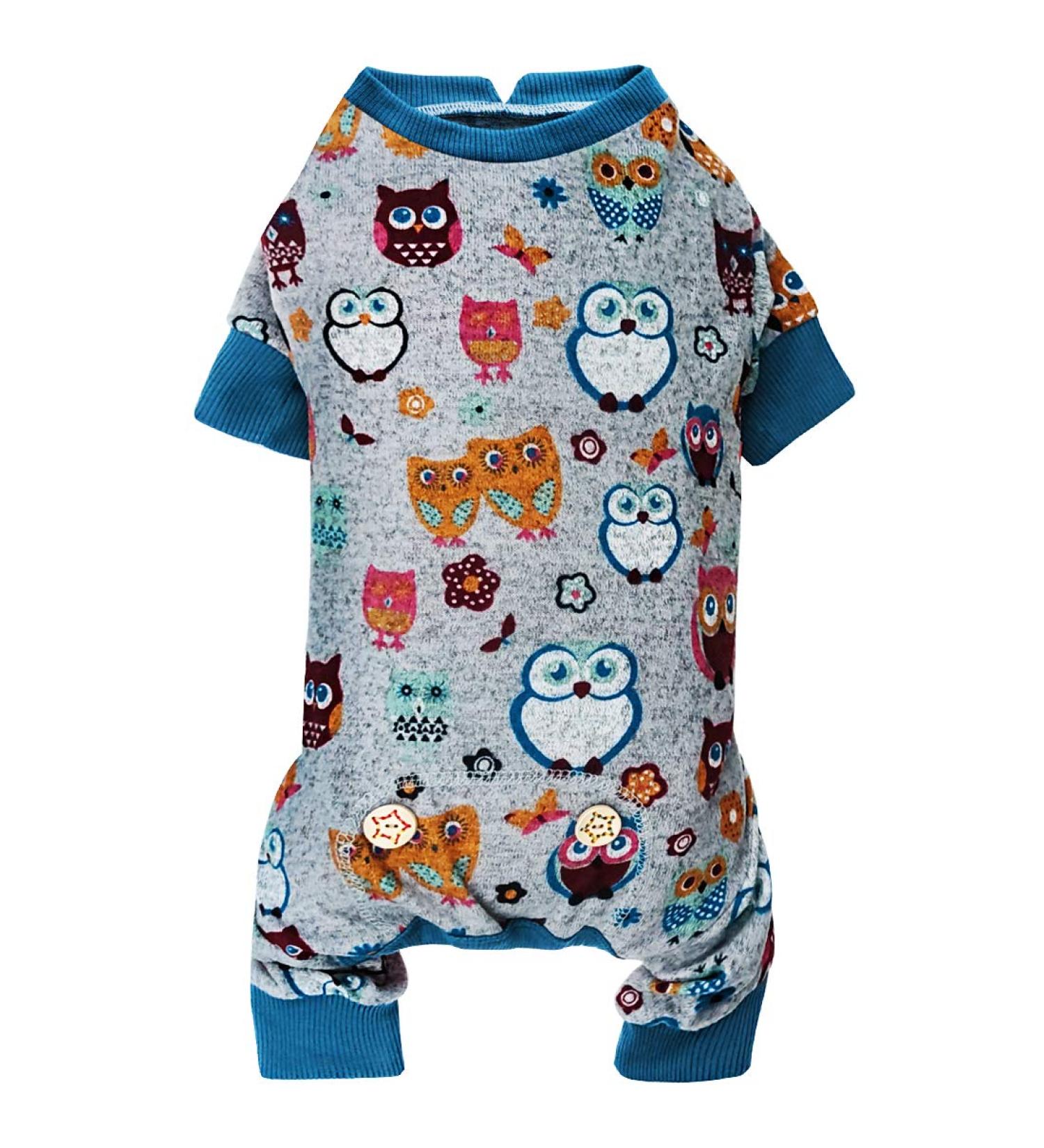Kyeese Owl Dog Pajamas - Soft Lightweight Onesie for Medium Dogs - X-Large Size - Buy Online on SooperMarket.com