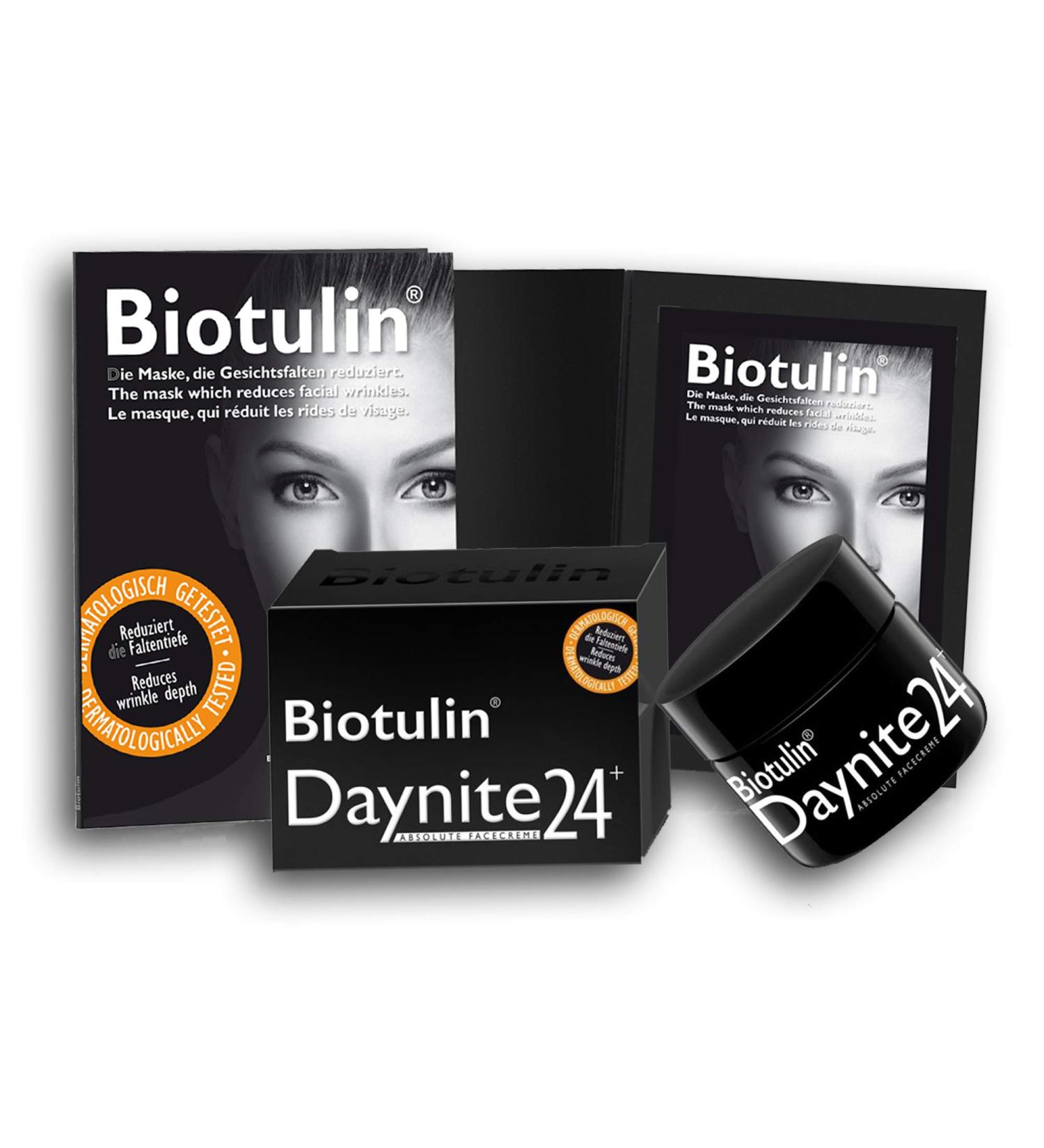 Biotulin Facial Care Set - Day & Night Cream 24-50ml + Revitalizing Mask 8ml | International Shipping Available - Buy Online on SooperMarket.com