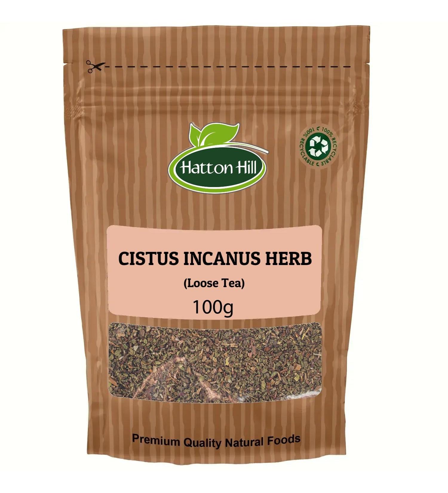 Cistus Incanus Herb (Loose Tea) 100g by Hatton Hill
