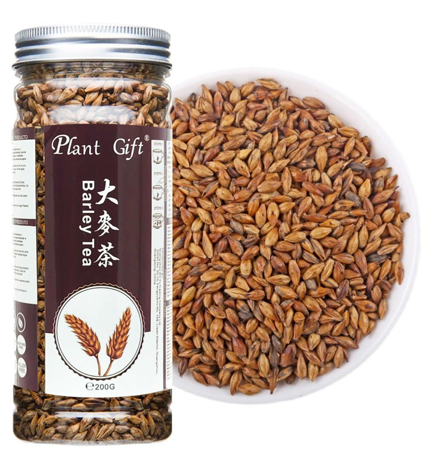 Buy PlantGift Barley Tea 200G - Caffeine Free Sugar Free Digestive Support & Fat Burning Mugicha - Buy Online on SooperMarket.com