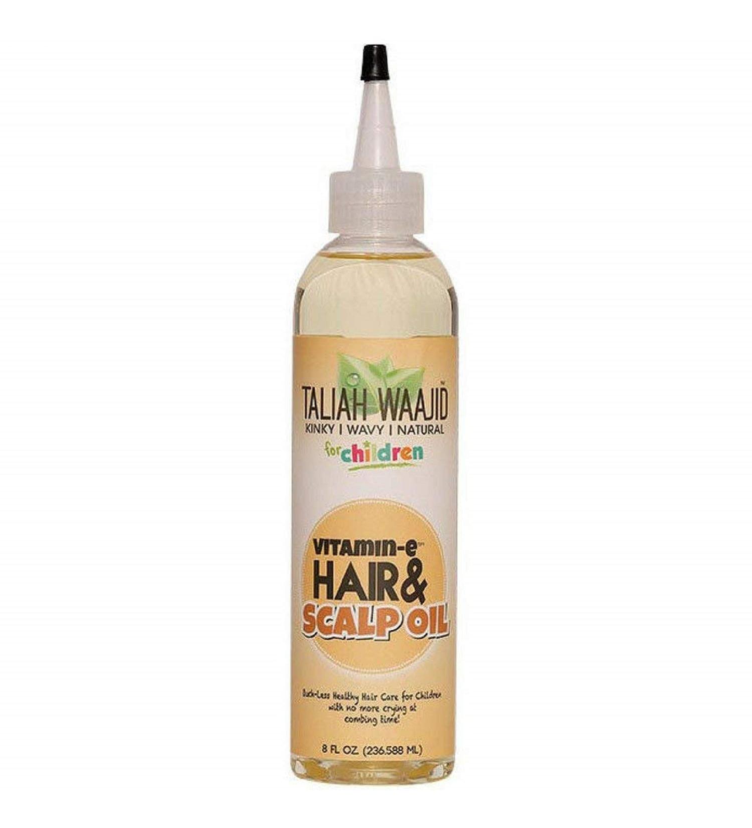 Taliah Waajid Kinky Wavy Natural Hair Scalp Oil 8oz with Vitamin E - Nourishing Formula for Healthy Hair Growth - Buy Online on SooperMarket.com