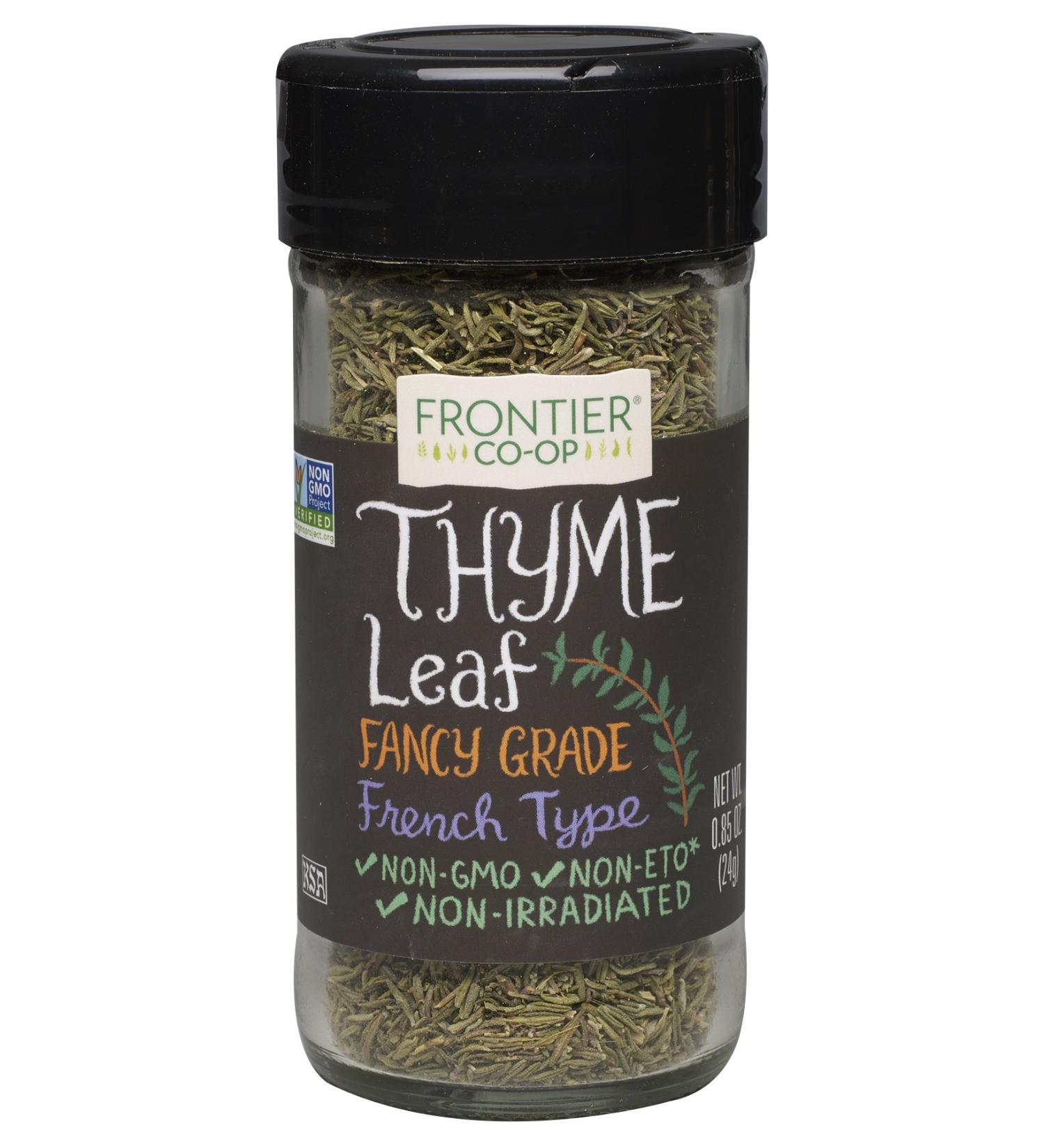 Frontier Thyme Leaf Cut and Sifted, 0.85 Ounce