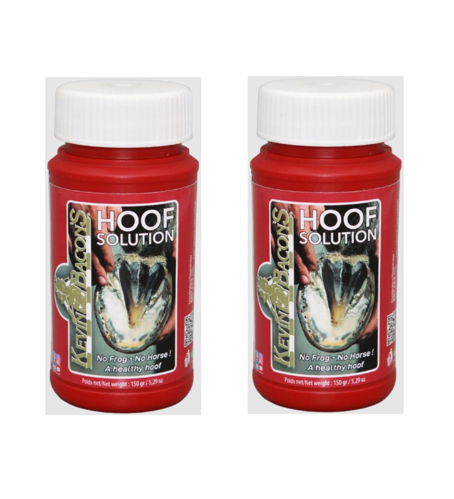 Kevin Bacon s Hoof Solution Double Pack | 2 x 150g | Suitable for All Horse Types | Integrated Brush | Reduces Hoof Problems - Buy Online on SooperMarket.com