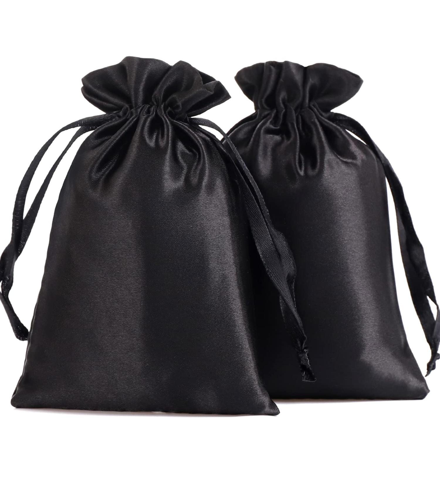 BeiLaad 4X6" Satin Gift Bags (Black) - Buy Online on SooperMarket.com