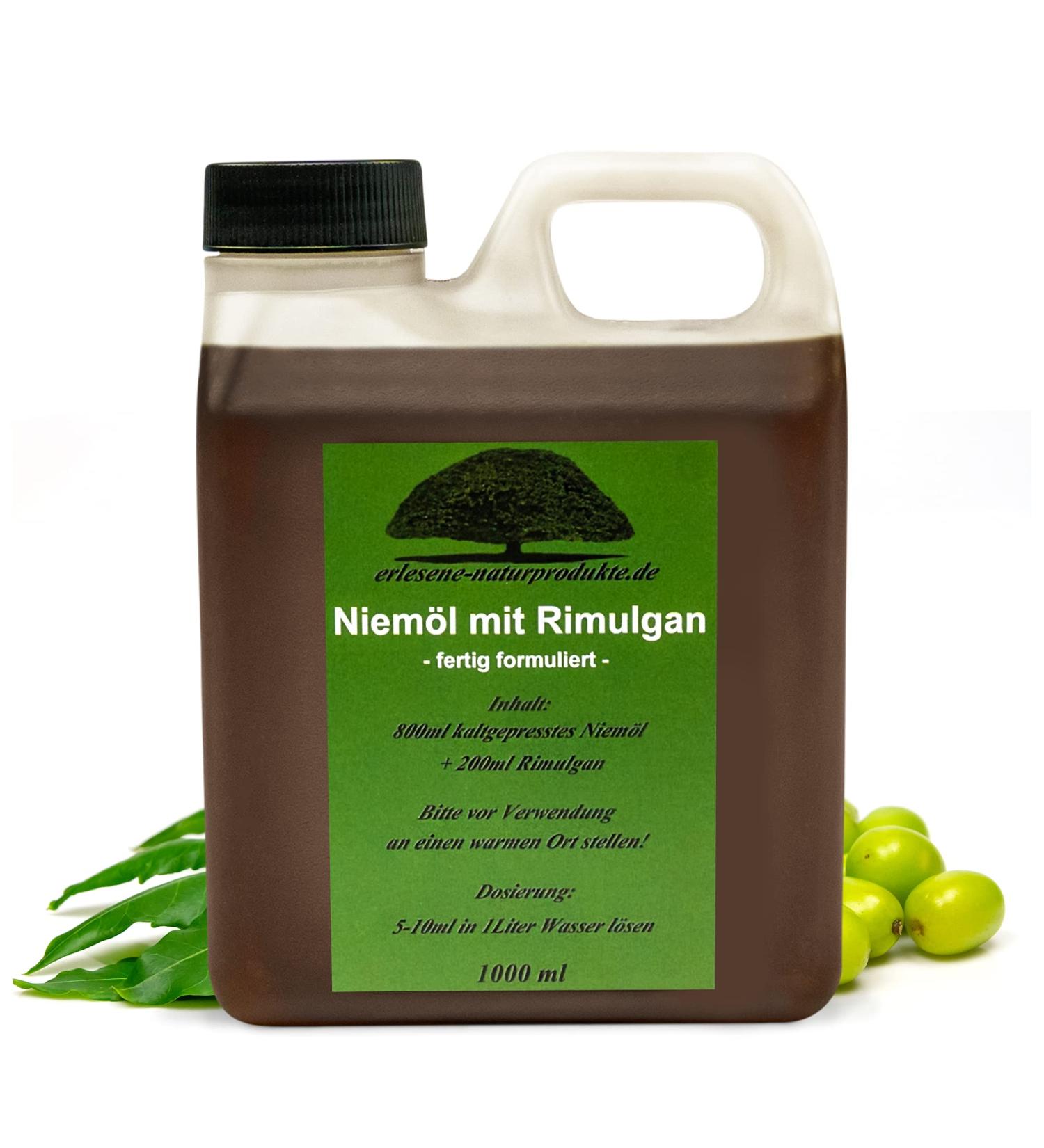Exquisite Neem Oil with Rimulgan Emulsifier - 1L for Healthy Plants | Buy Premium Nature Products Online - Buy Online on SooperMarket.com