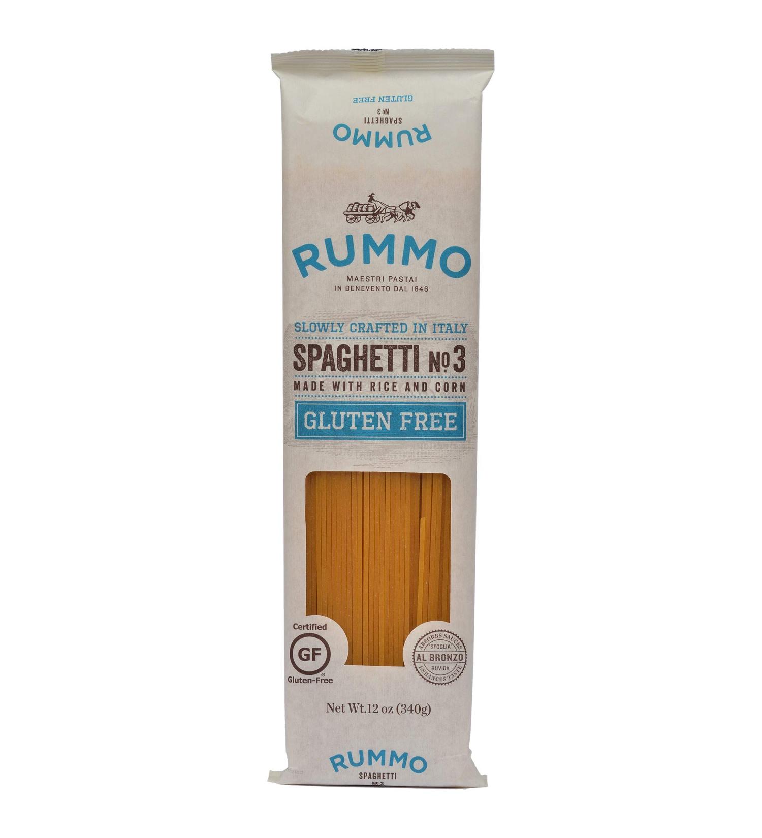 Rummo Gluten-Free Spaghetti Pasta N0.3 - 340g | Premium Quality | Shop Now - Buy Online on SooperMarket.com