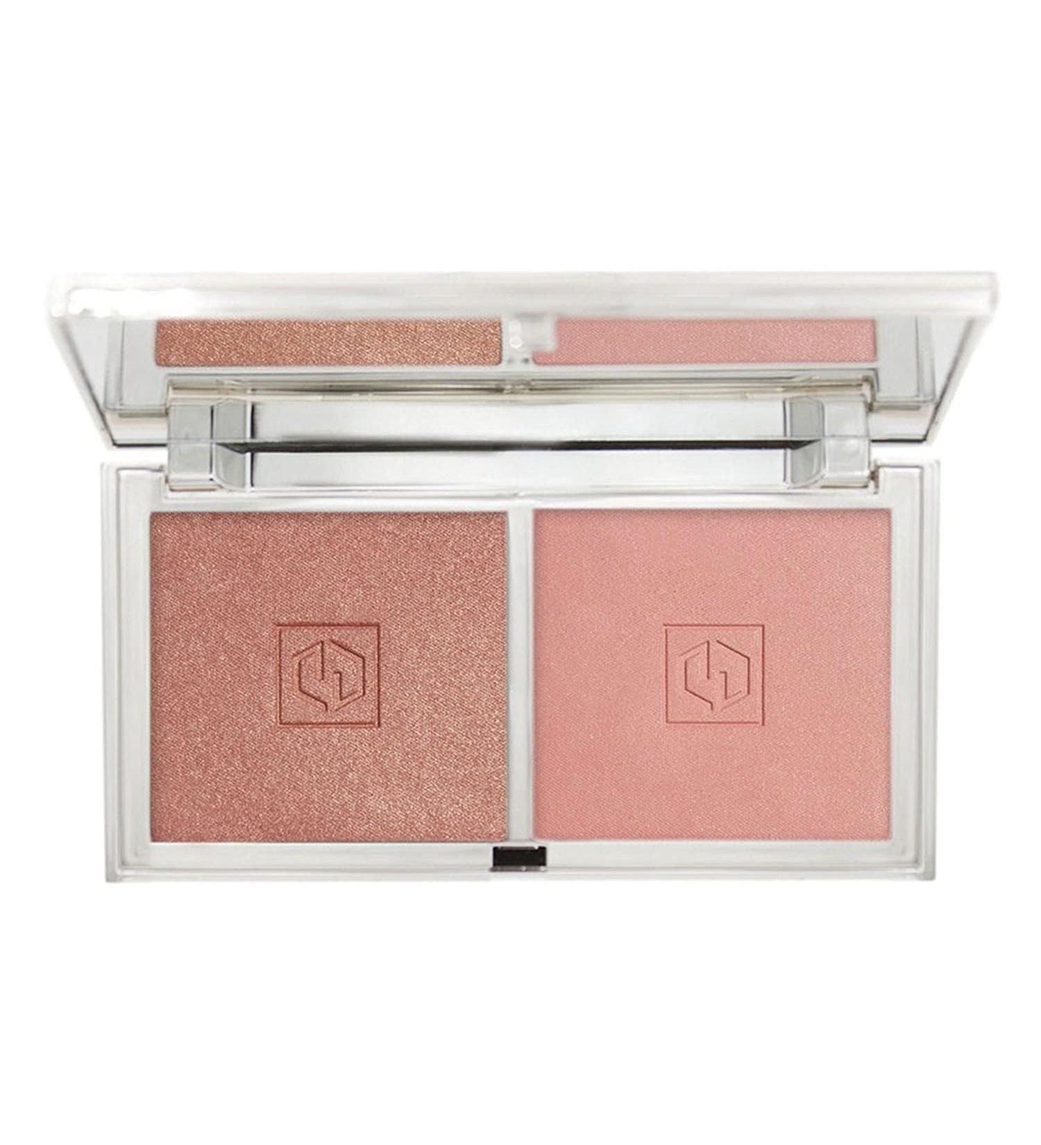 Jouer Blush Bouquet Duo 2 Shade Blush Palette - High Pigment Natural Flush Beauty Cosmetics with Vitamin E - Talc-Free, Paraben & Gluten-Free, Cruelty-Free - Rose Gold - Buy Online on SooperMarket.com
