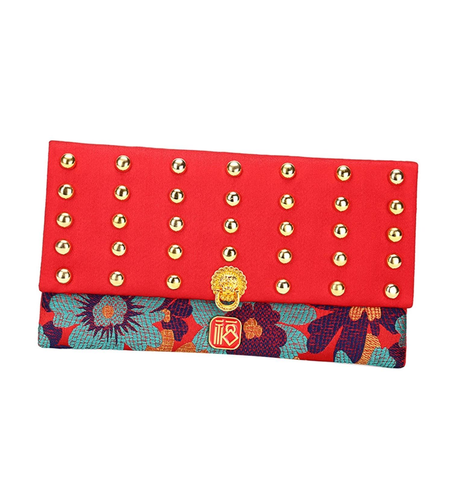 Harilla Chinese New Year Red Envelope Red Pockets Traditional Spring Festival Envelopes Hongbao Chinese Red Packets for Festival Sunflower - Buy Online on SooperMarket.com
