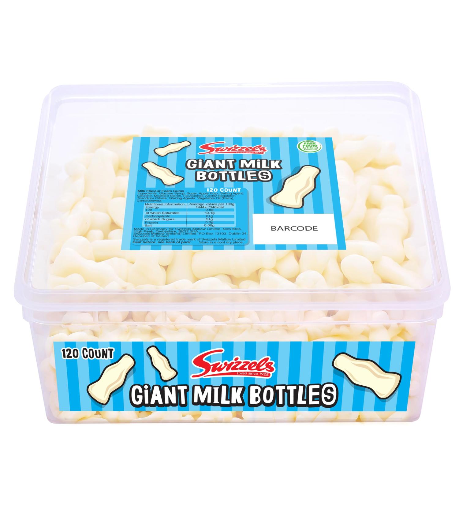 Swizzels Sweet Tubs Fun Gums Milk Bottles