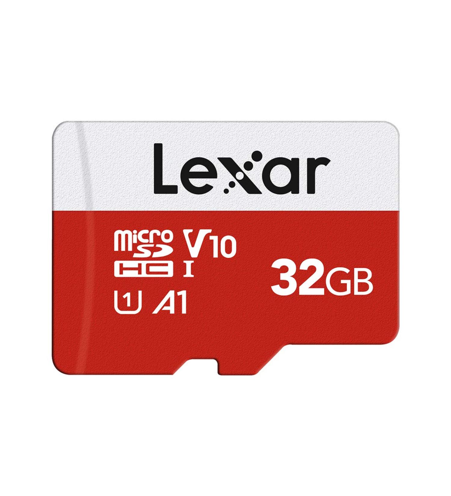 Lexar 32GB Micro SD Card - Up to 100MB/s, UHS-I, Class 10, V10, A1, High Speed TF Card - Buy Online on SooperMarket.com